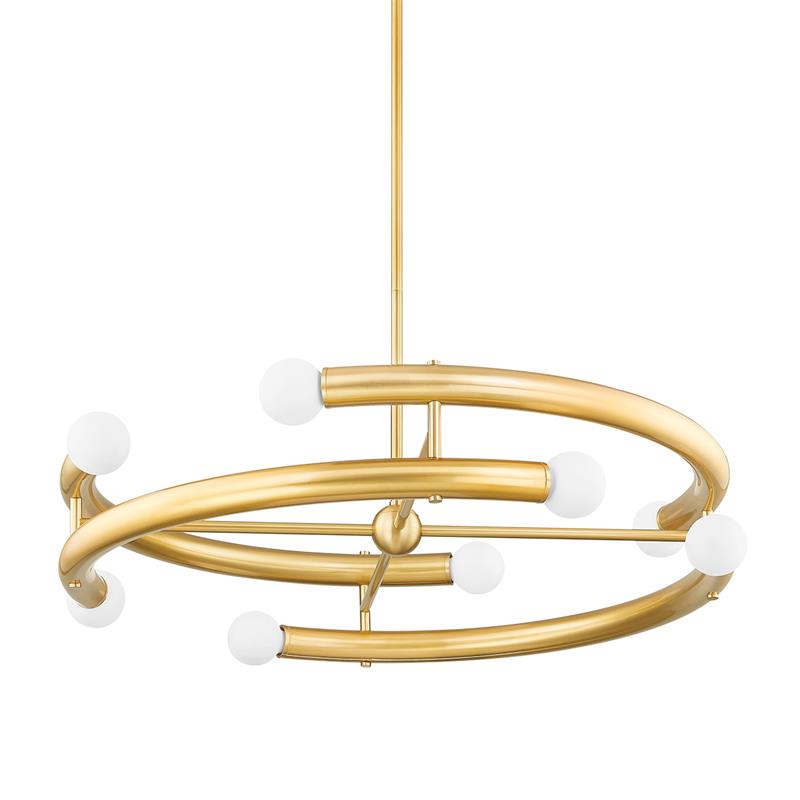Cunorir Modern Minimalist Metal Chandelier - Lamp Copper