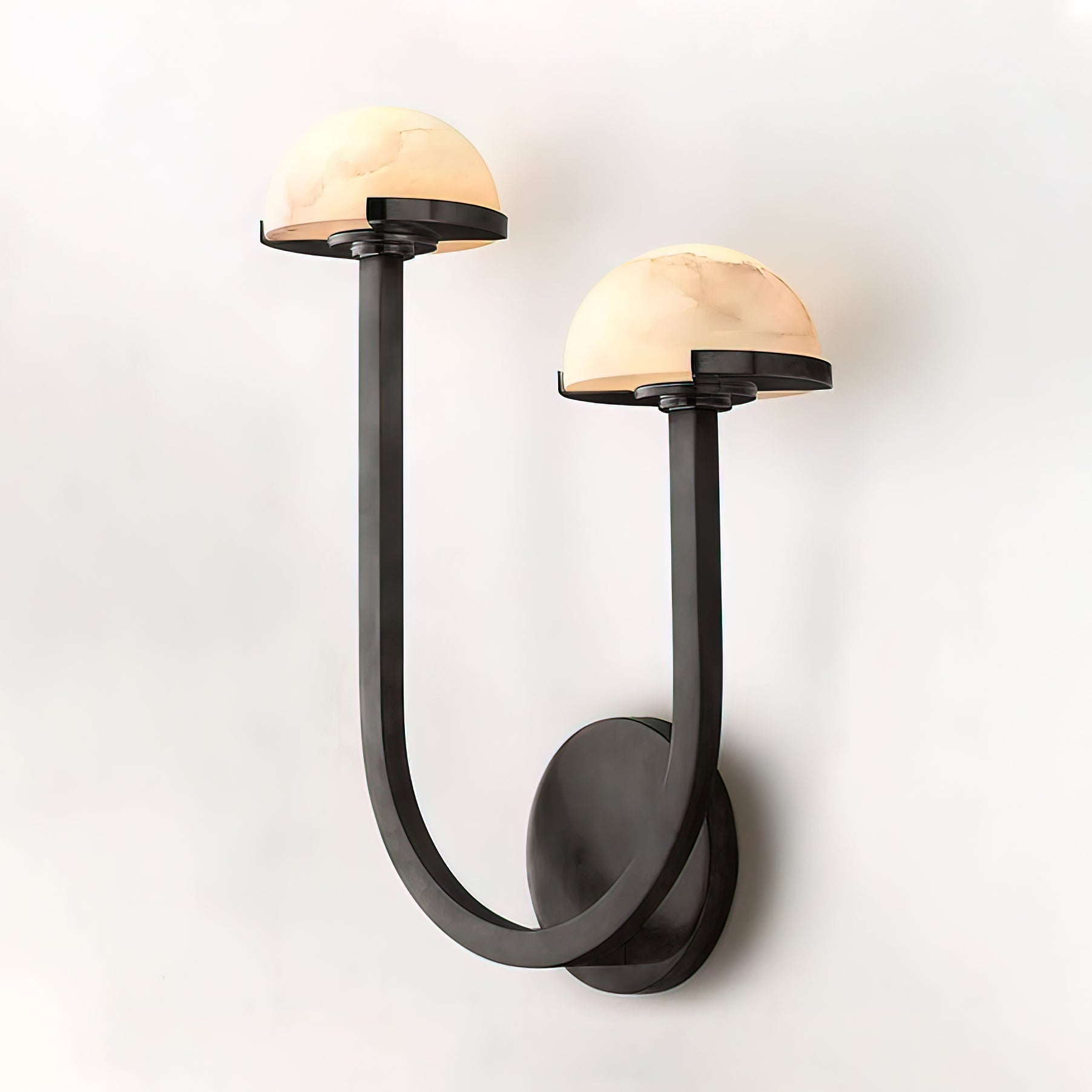 Vitalira Double Alabaster Wall Light - Blowlighting