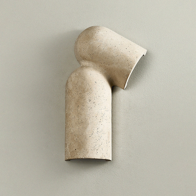 Zeloror Individual Creativity Travertine Wall Lamp - Lamp Copper