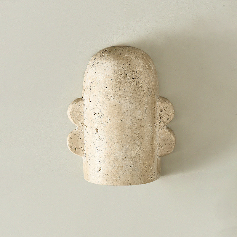 Zeloror Individual Creativity Travertine Wall Lamp - Lamp Copper
