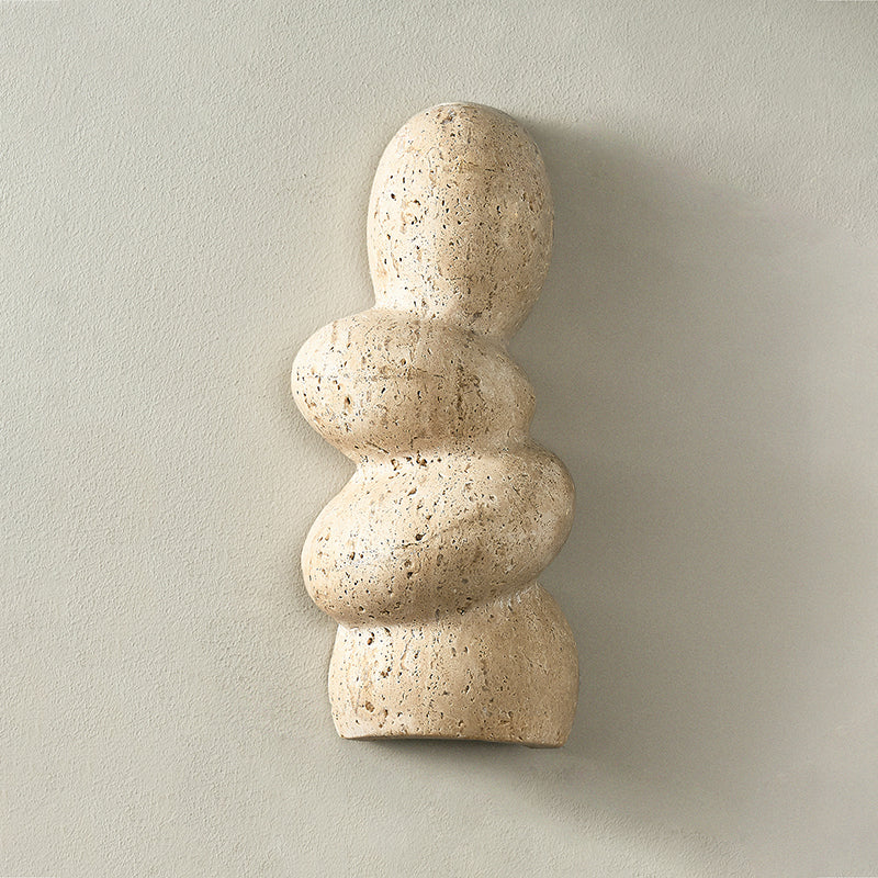 Zeloror Individual Creativity Travertine Wall Lamp - Lamp Copper