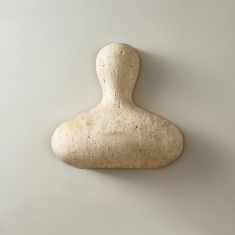 Zeloror Individual Creativity Travertine Wall Lamp - Lamp Copper