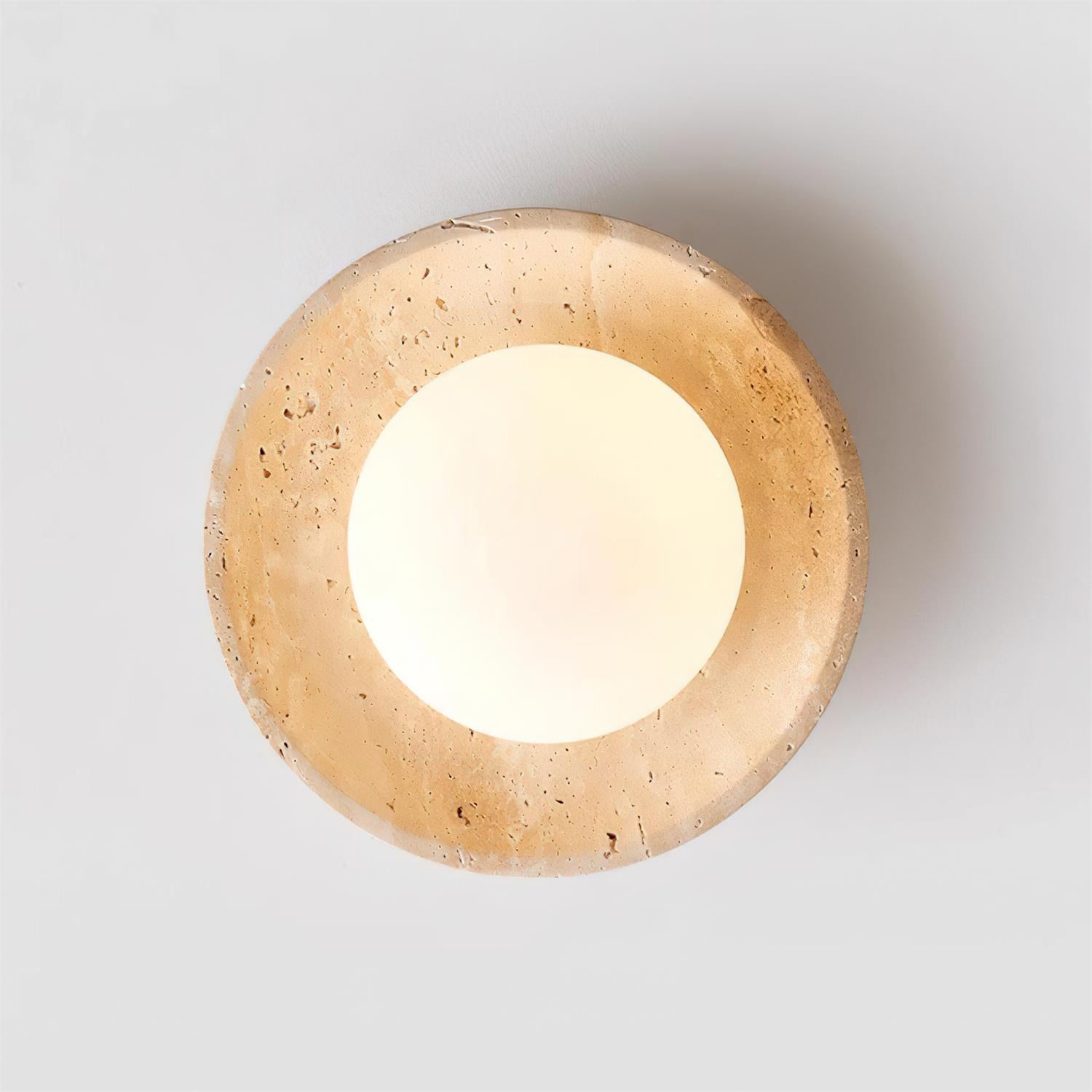 Mylie Travertine Ceiling Light - Letslighting