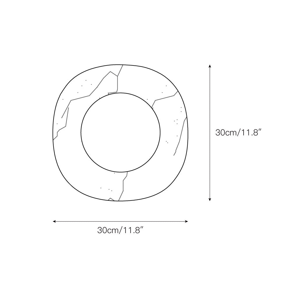 Cinoreth Modern Minimalist Marble Glass Wall Lamp - Lamp Copper