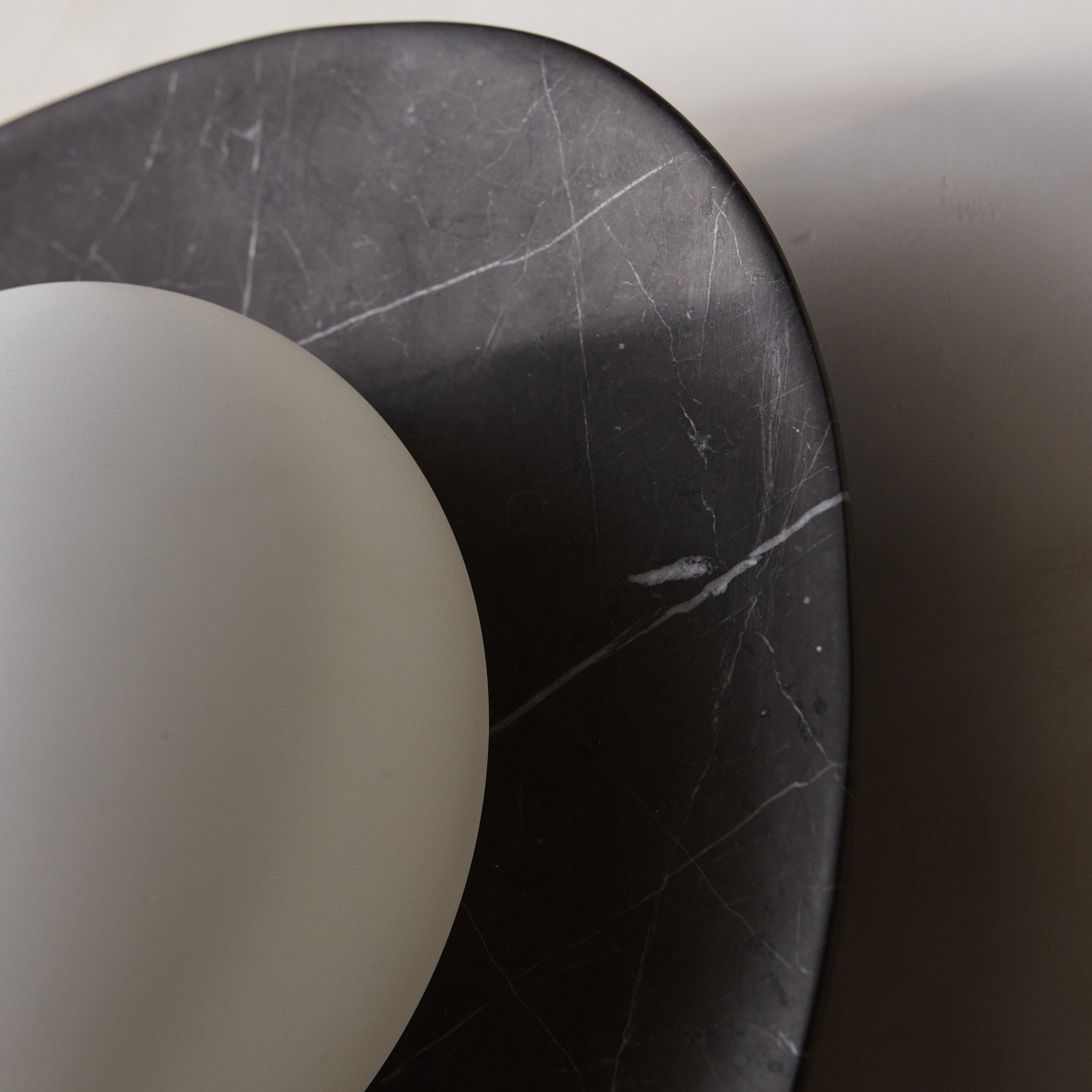 Cinoreth Modern Minimalist Marble Glass Wall Lamp - Lamp Copper