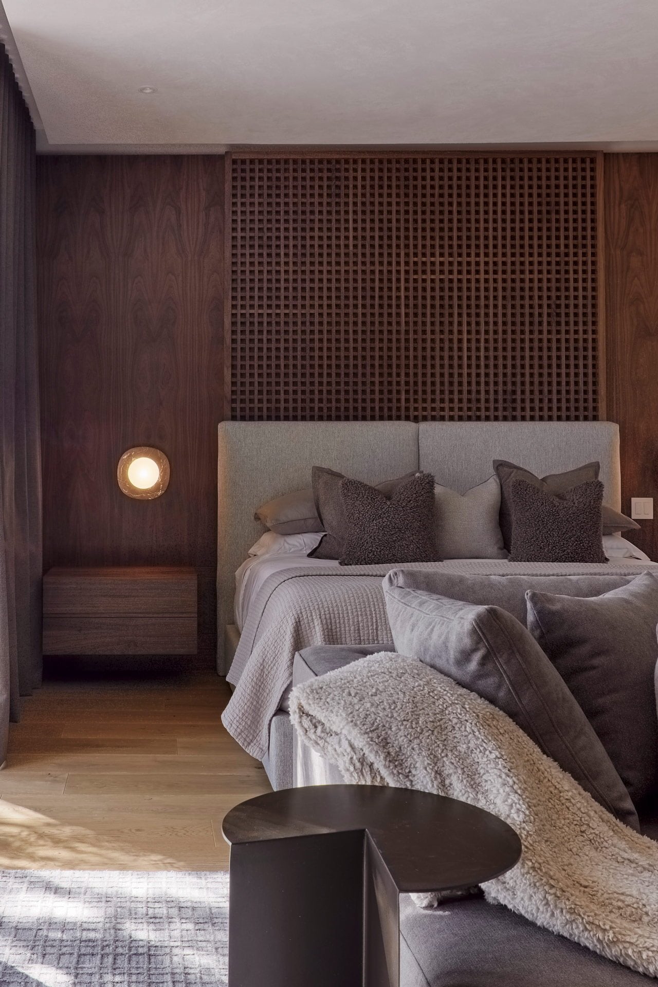 Cinoreth Modern Minimalist Marble Glass Wall Lamp - Lamp Copper