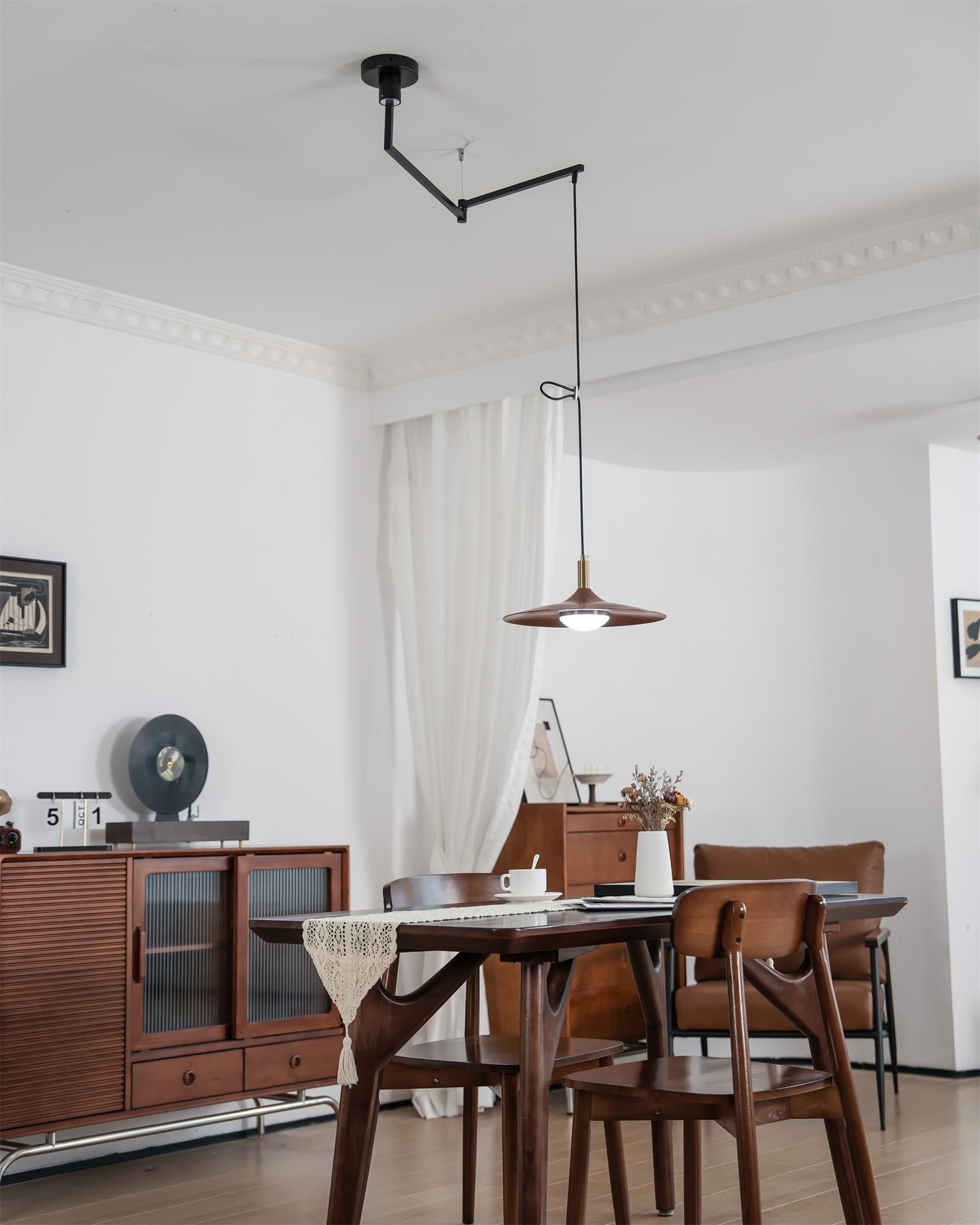 Veylo Adjustable Swing Arm Pendant Light - Letslighting