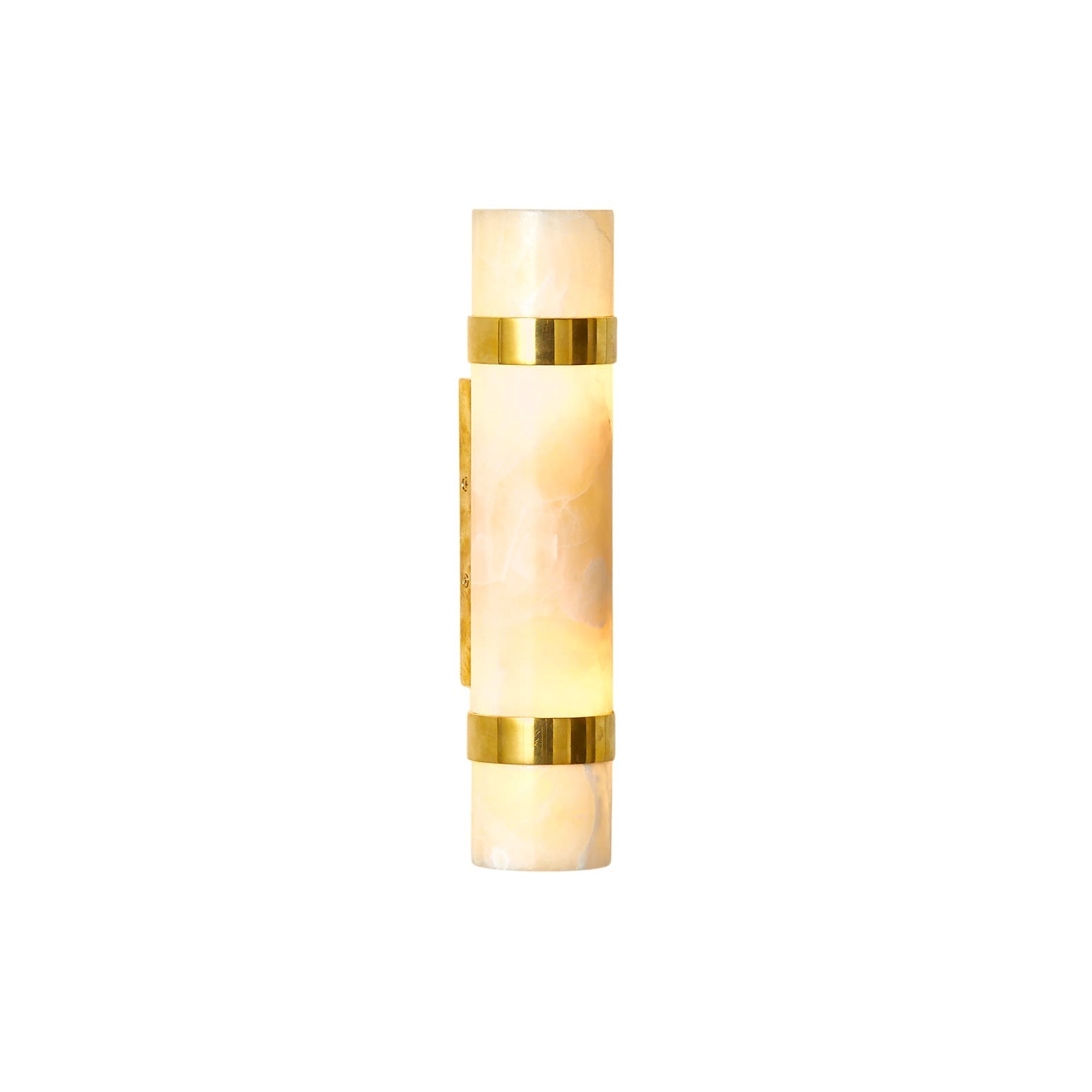 Zavaran Modern Minimalist Metal Onyx Wall Lamp - Lamp Copper
