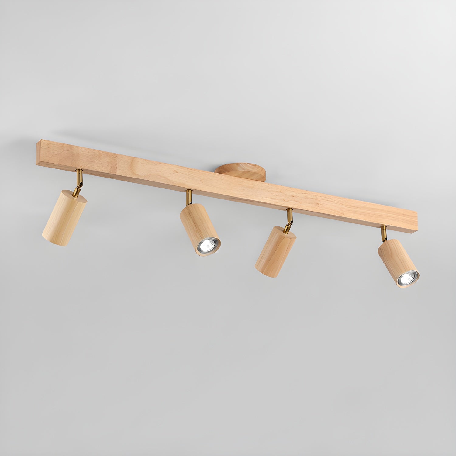 Natural Wood Beam Spotlight Light - Blowlighting