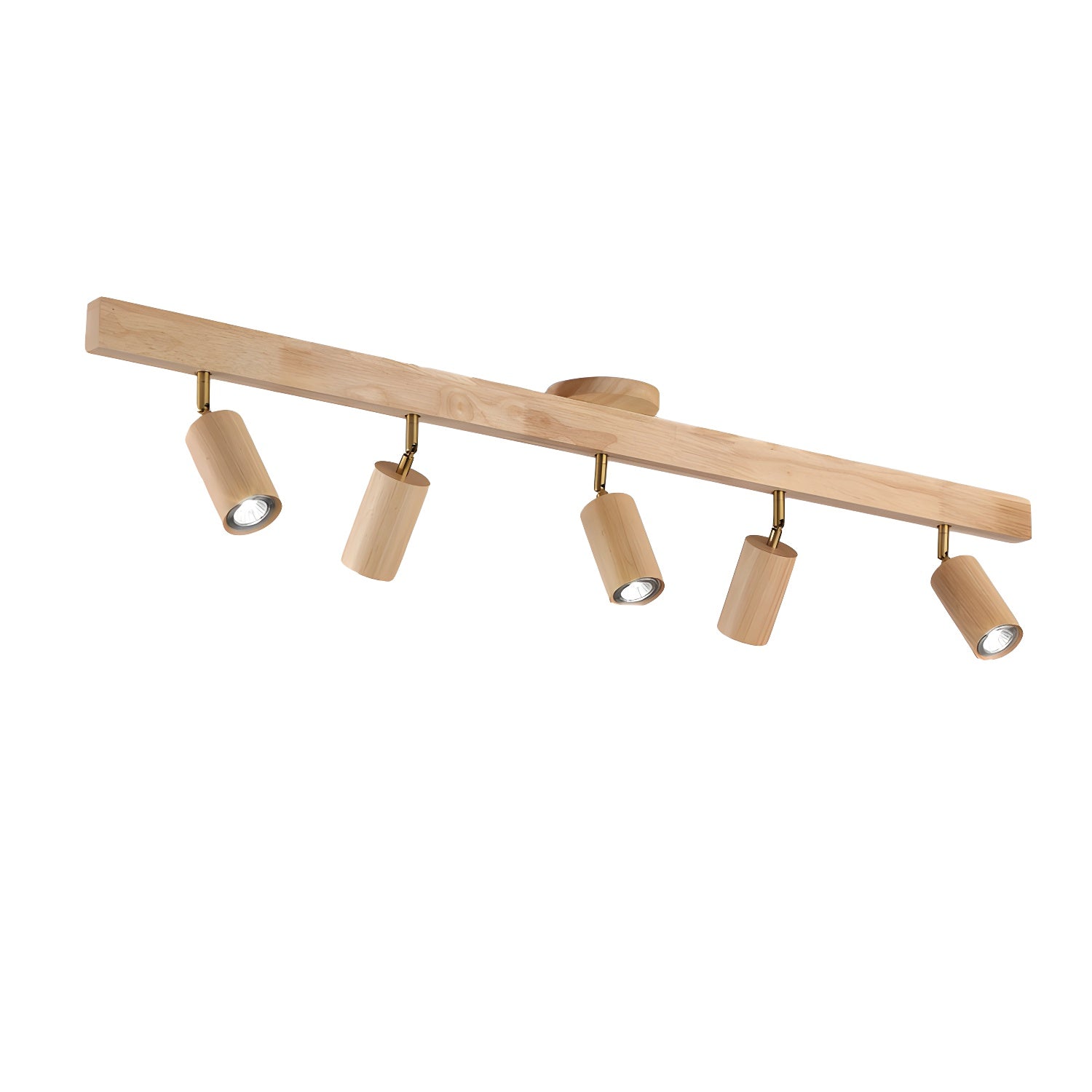 Natural Wood Beam Spotlight Light - Blowlighting