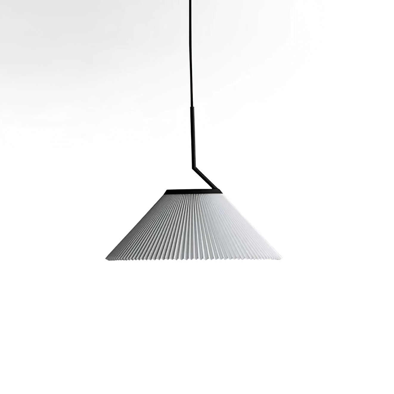 Nebra Pleated Pendant Lamp Fabric Minimalist - Letslighting