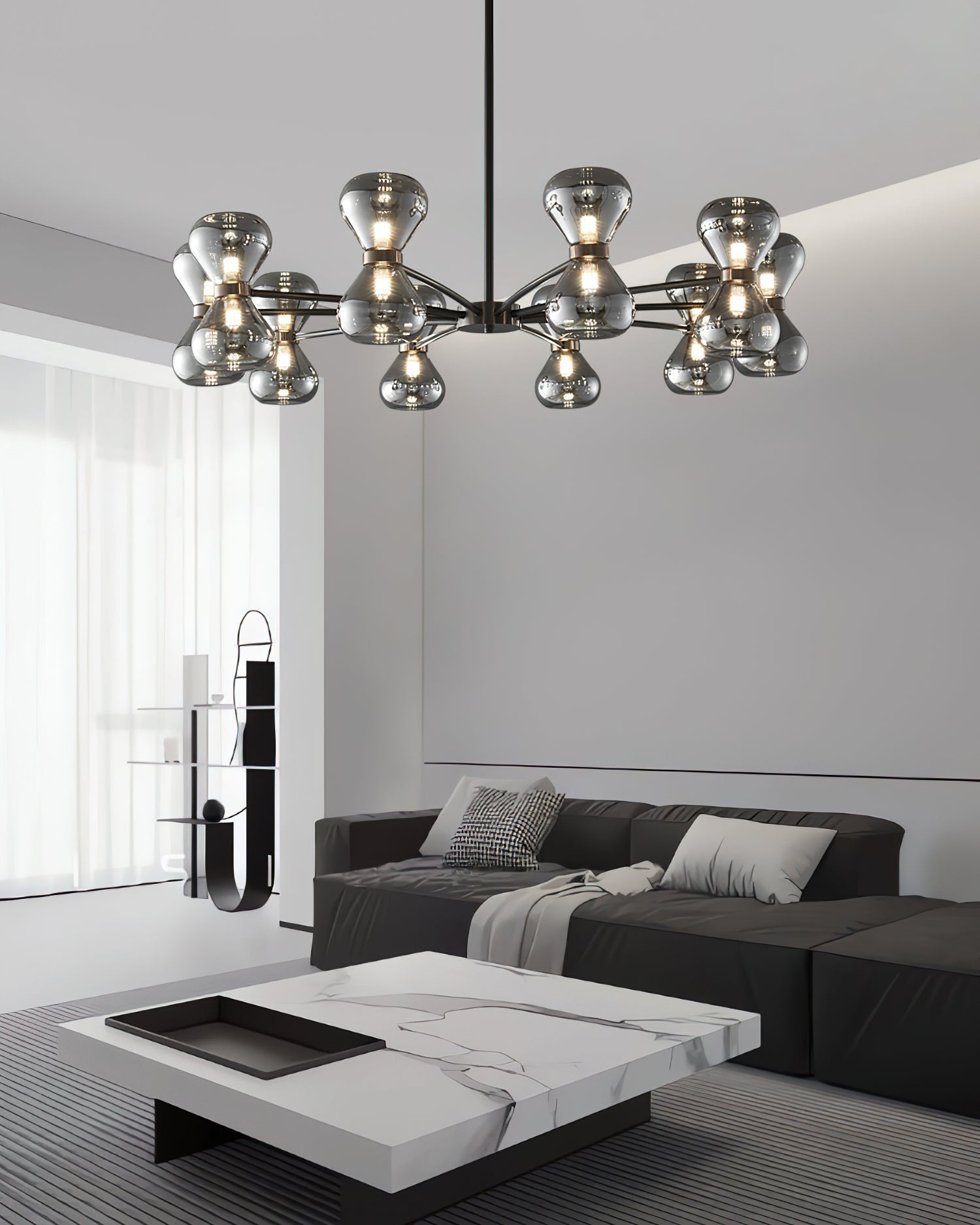 Nebula Chandelier - Blowlighting