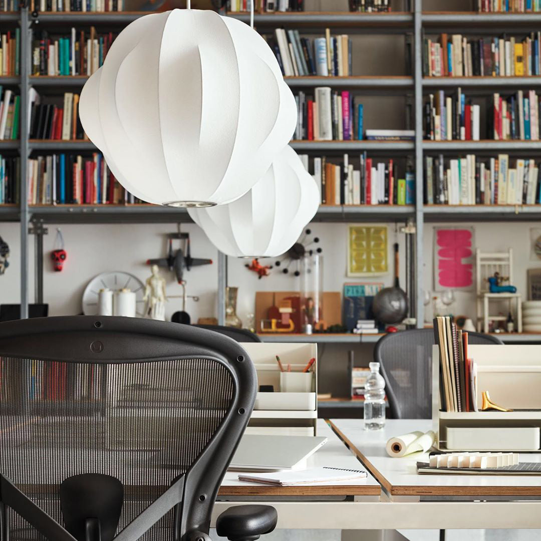 Bubble Mulberry Silk Pendant Lamp - Blowlighting