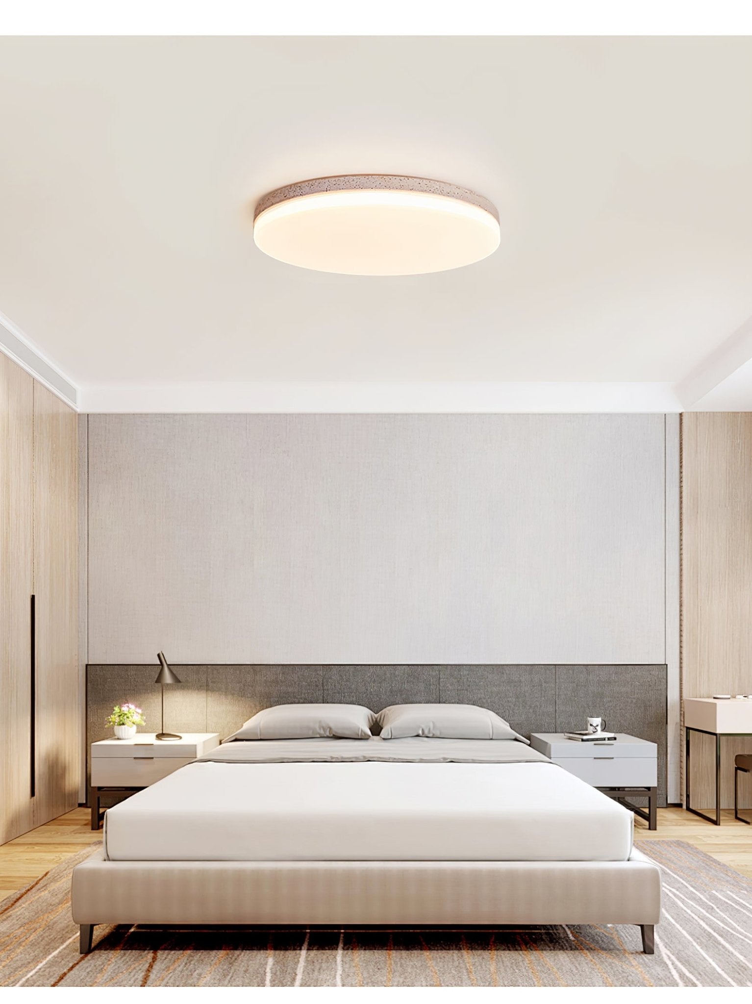 Orla Travertine Ceiling Light - Letslighting