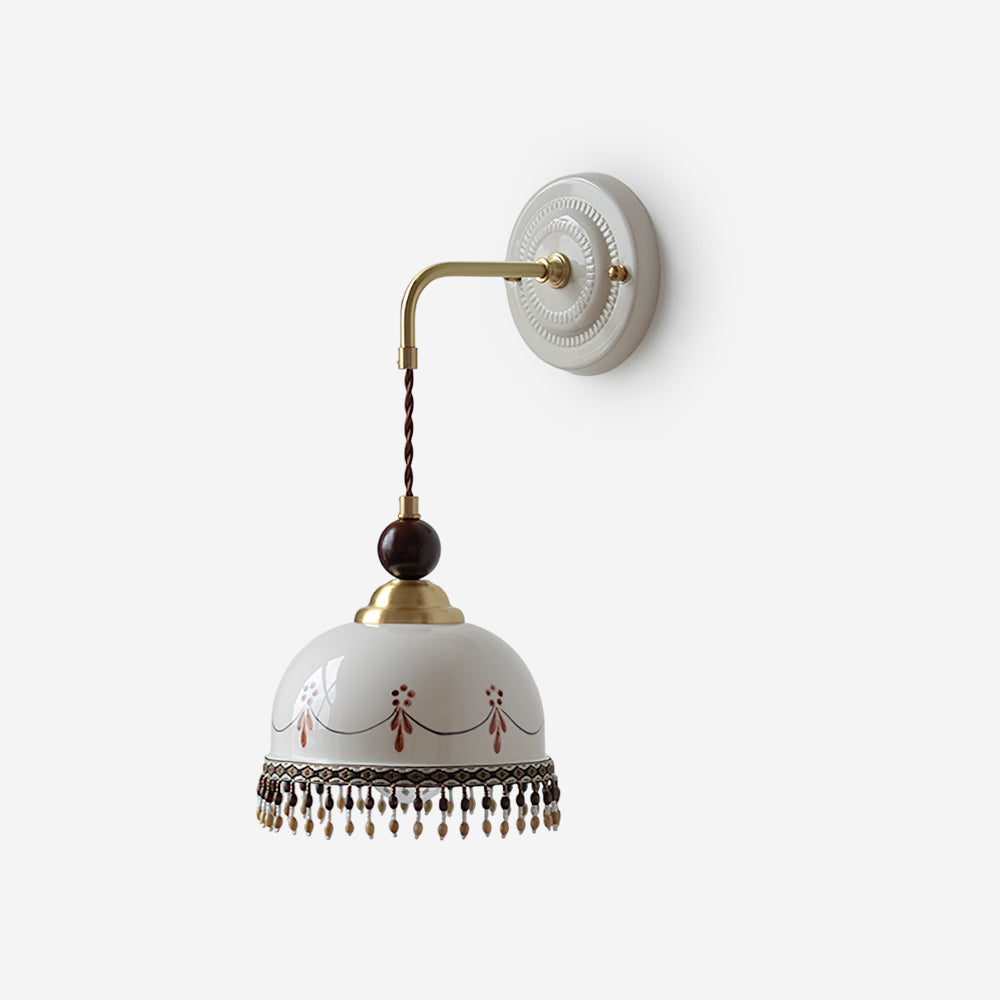 Noemi Wall Lamp Vintage Floral Elegance - Letslighting