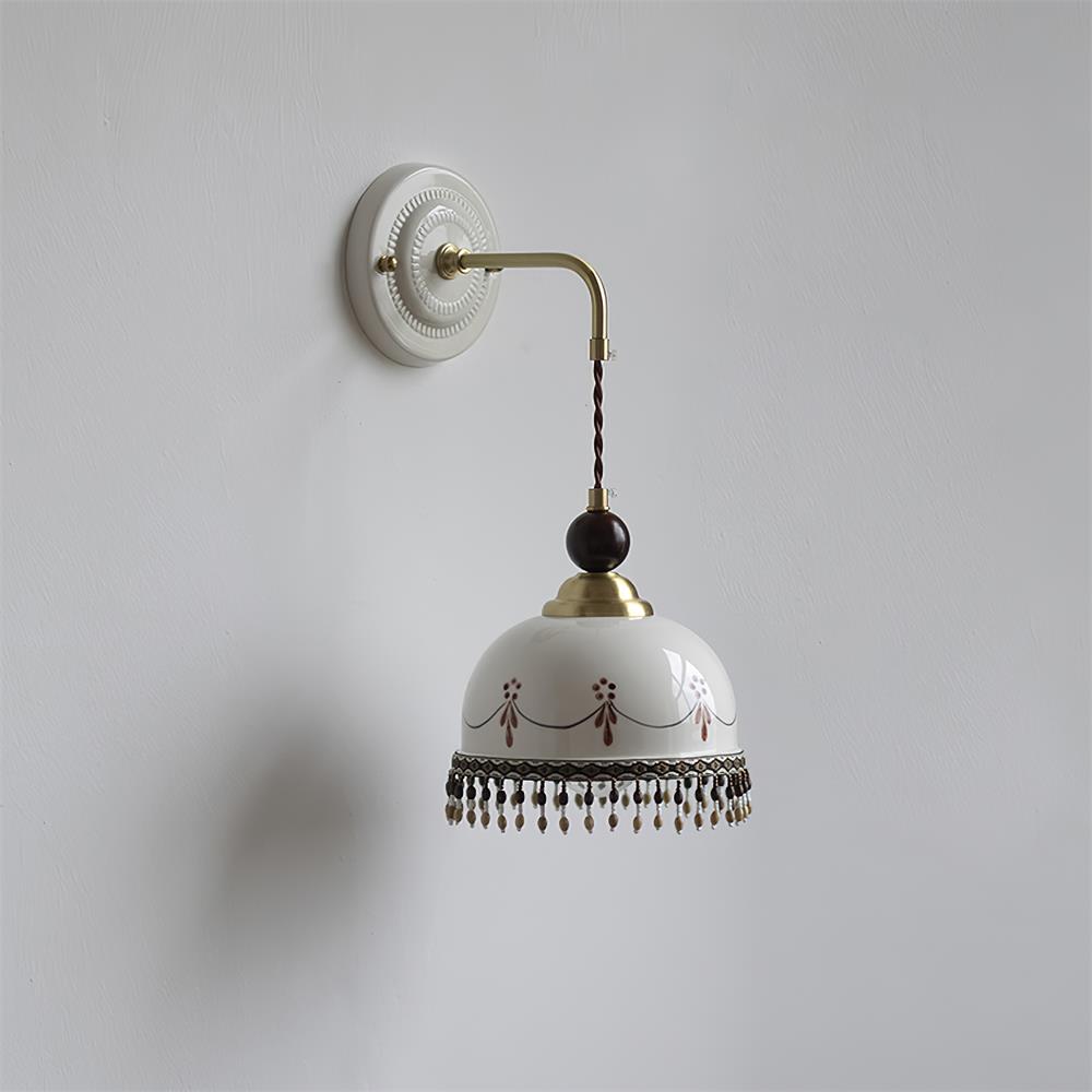 Noemi Wall Lamp Vintage Floral Elegance - Letslighting