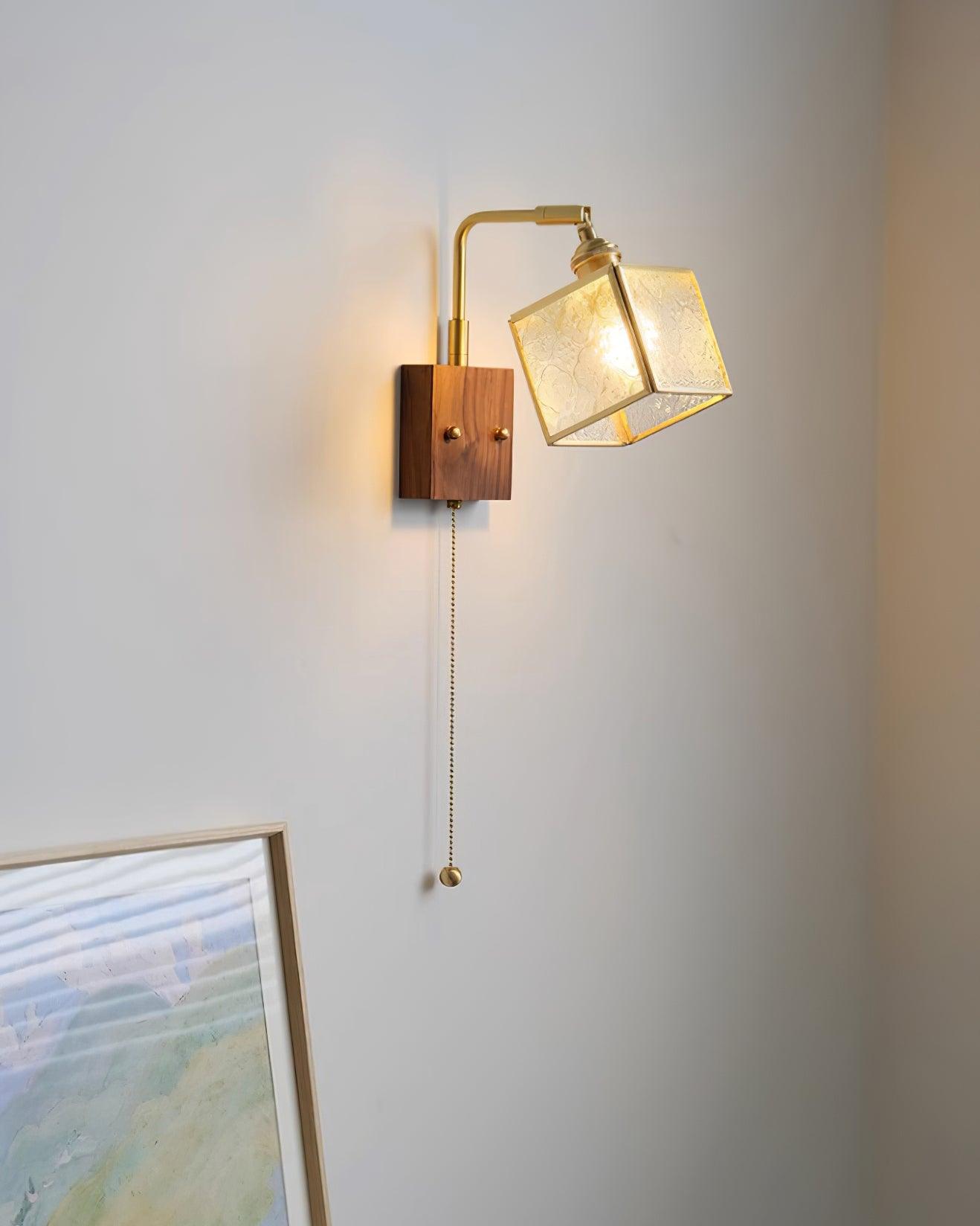 Noko Glass Wall Lamp Cube - Letslighting