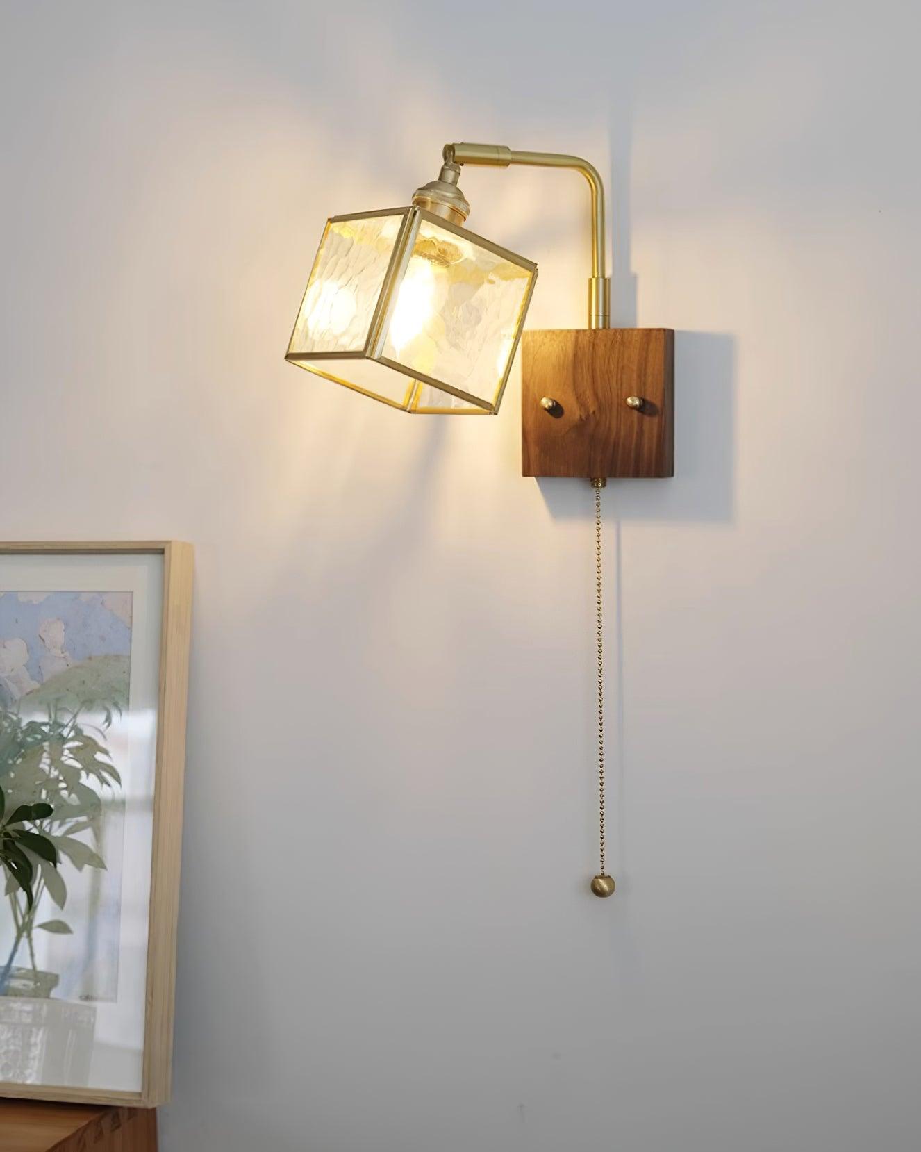 Noko Glass Wall Lamp Cube - Letslighting