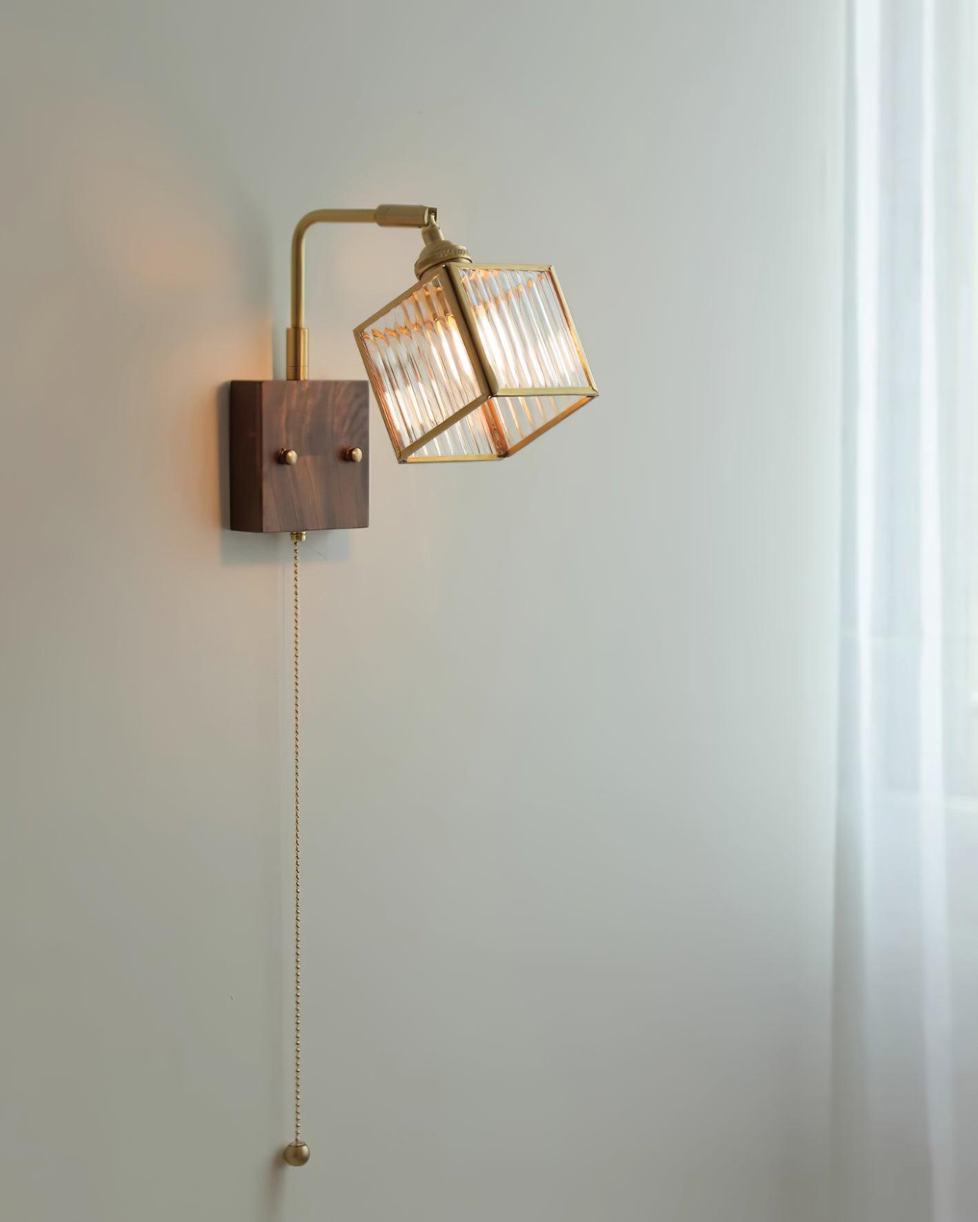 Noko Glass Wall Lamp Cube - Letslighting