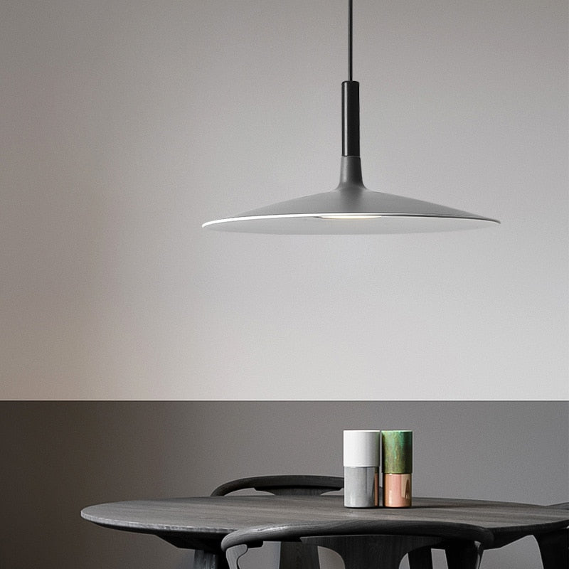 Aria Suspension Ronde Nordique  Blanc/Noir/Gris Claire/Armée Verte