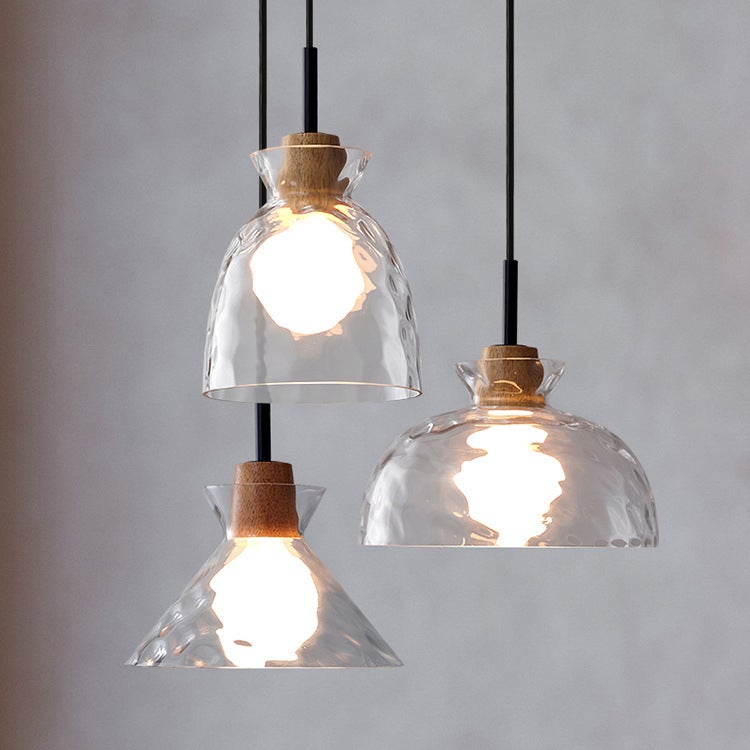 Arisha Suspension Dôme Vintage, Verre, Marron, Salon