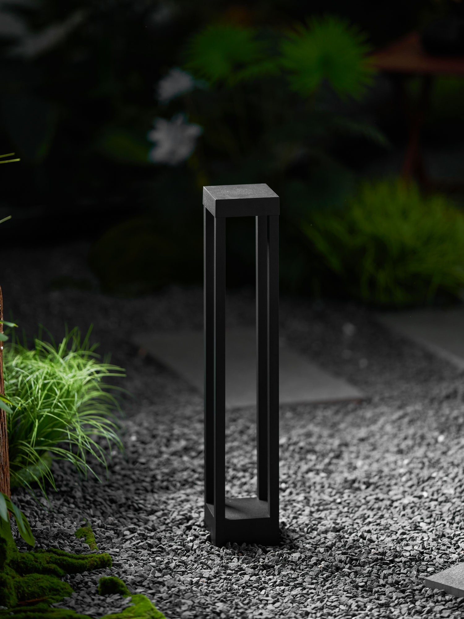 Obsidian Post Moderne Minimaliste Aluminium Lumière Extérieure