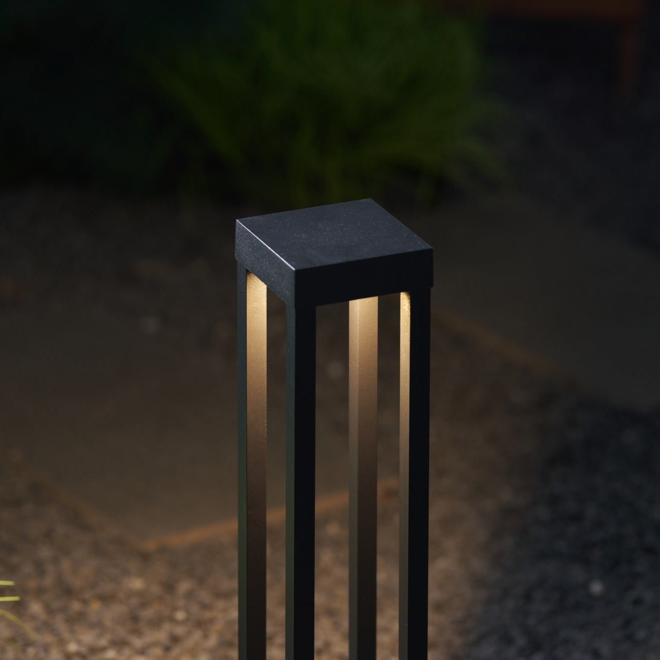 Obsidian Post Moderne Minimaliste Aluminium Lumière Extérieure