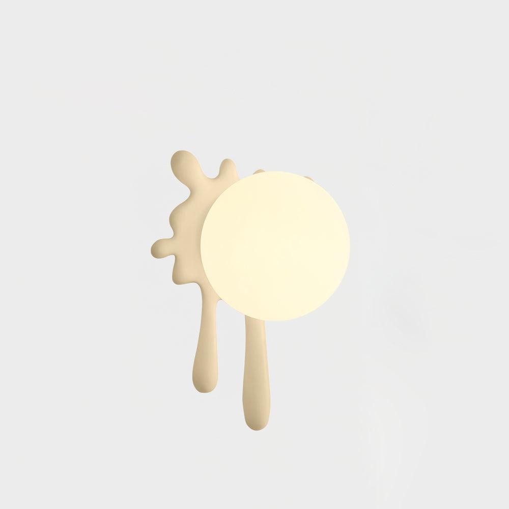 Wall Lamp Abstract Resin Splash Globe Light Playful Artistic - Letslighting