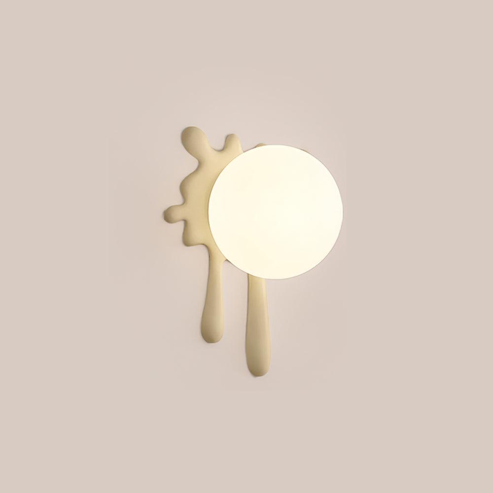 Wall Lamp Abstract Resin Splash Globe Light Playful Artistic - Letslighting