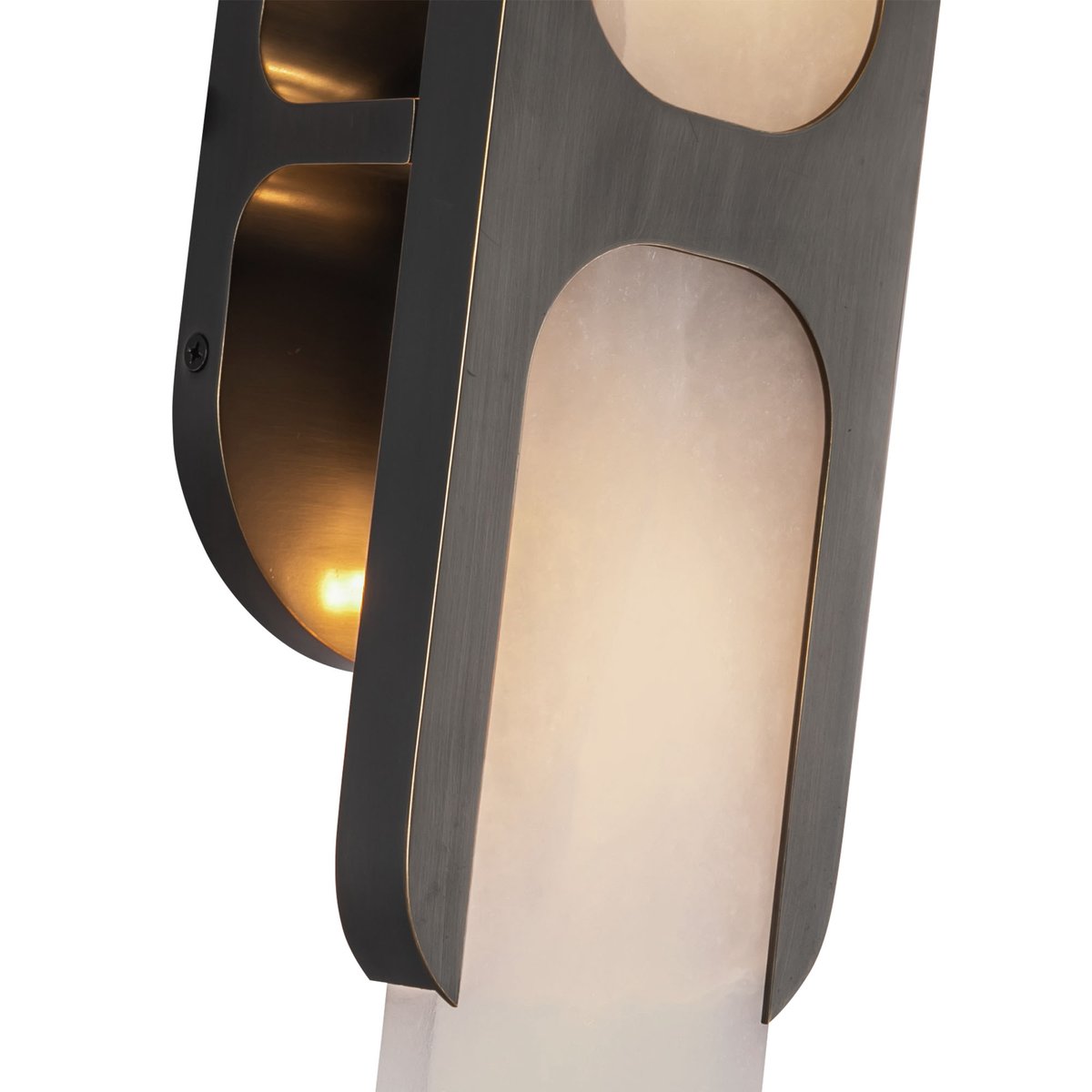 Ulthaora Double Globe Alabaster Wall Ligh - Letslighting