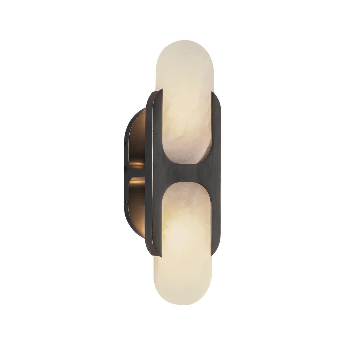 Ulthaora Double Globe Alabaster Wall Ligh - Letslighting