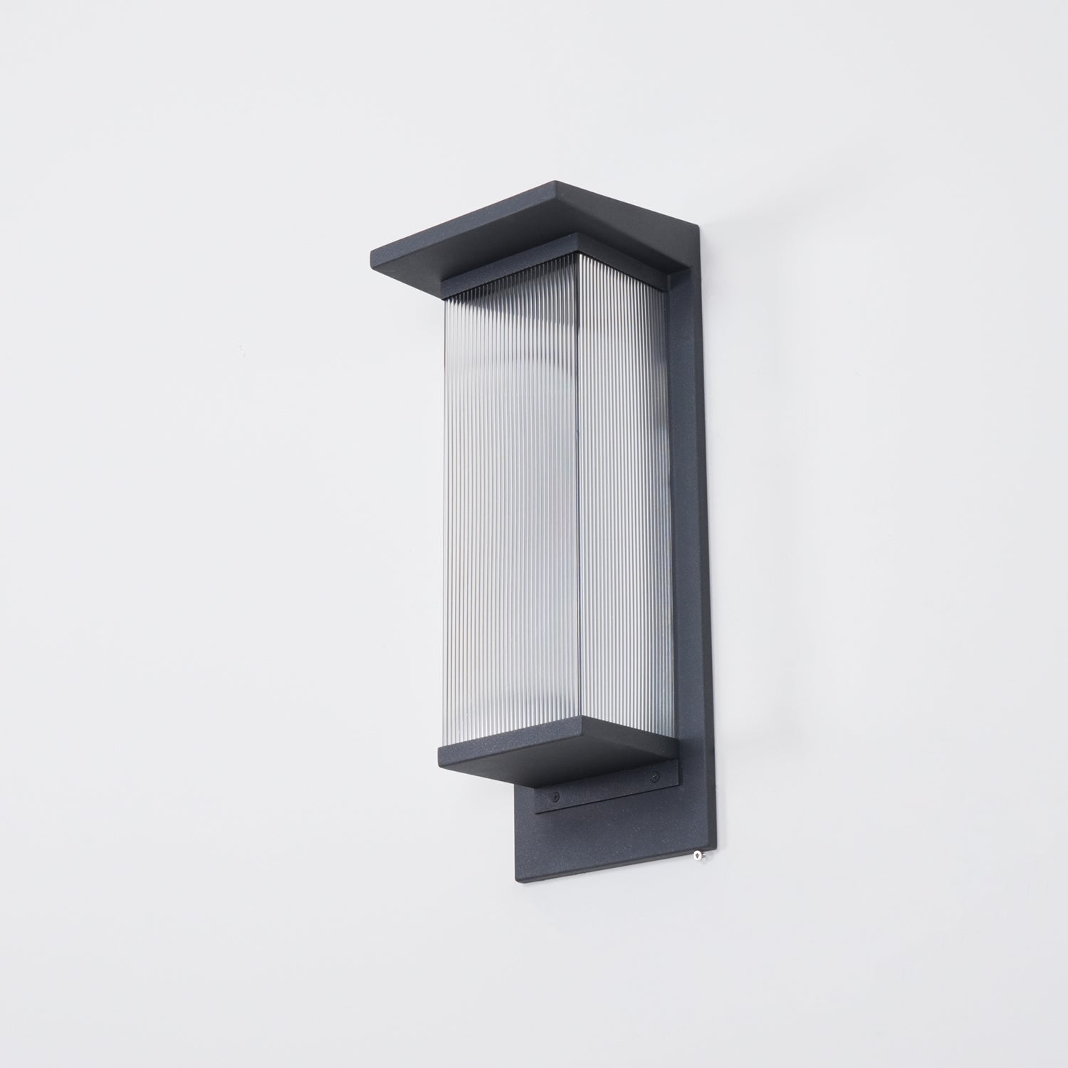 Oleron Box Outdoor Solar Wall Lamp - Blowlighting