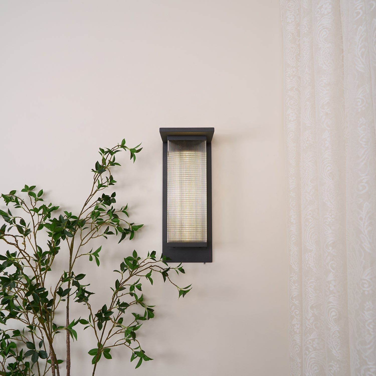 Oleron Box Outdoor Solar Wall Lamp - Blowlighting