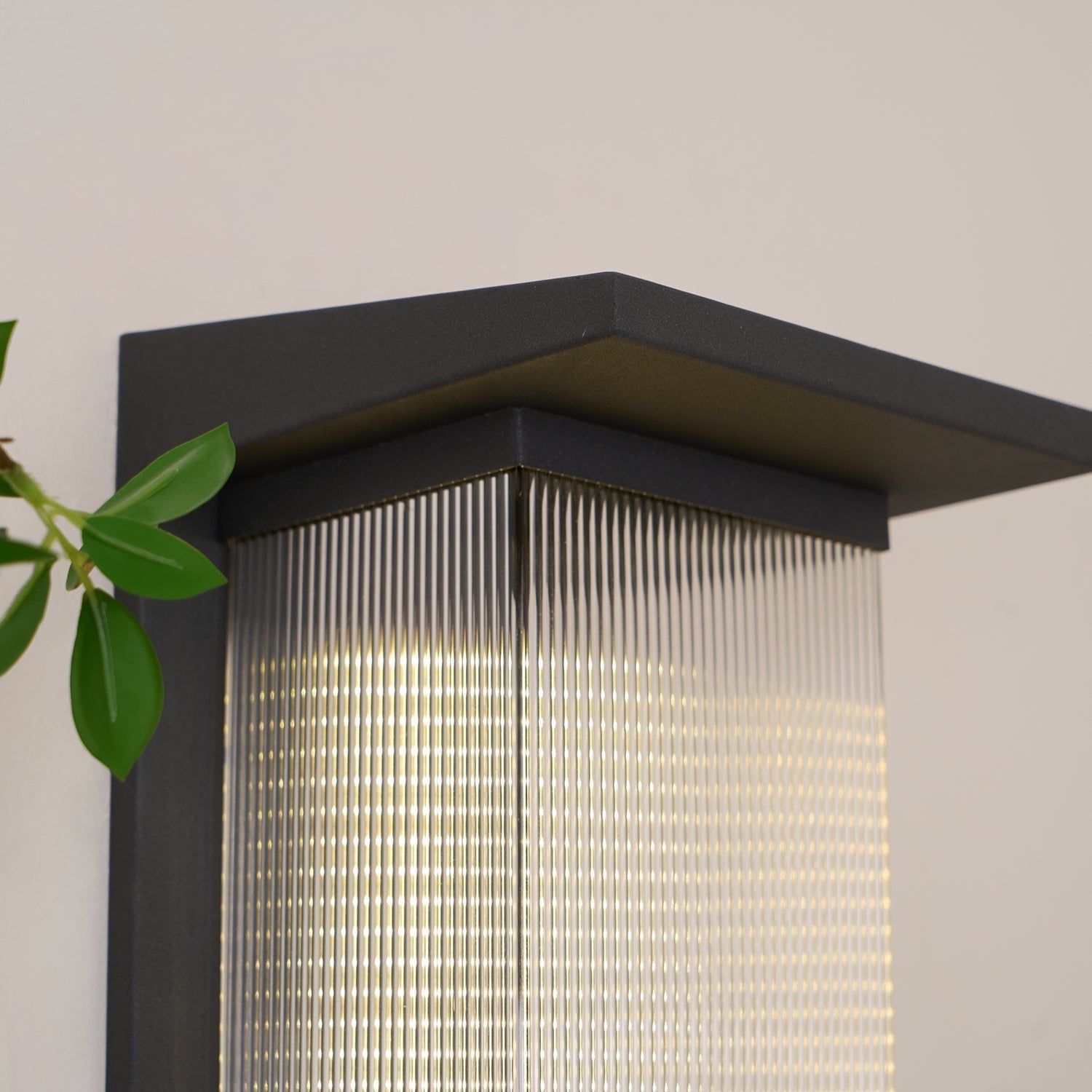 Oleron Box Outdoor Solar Wall Lamp - Blowlighting