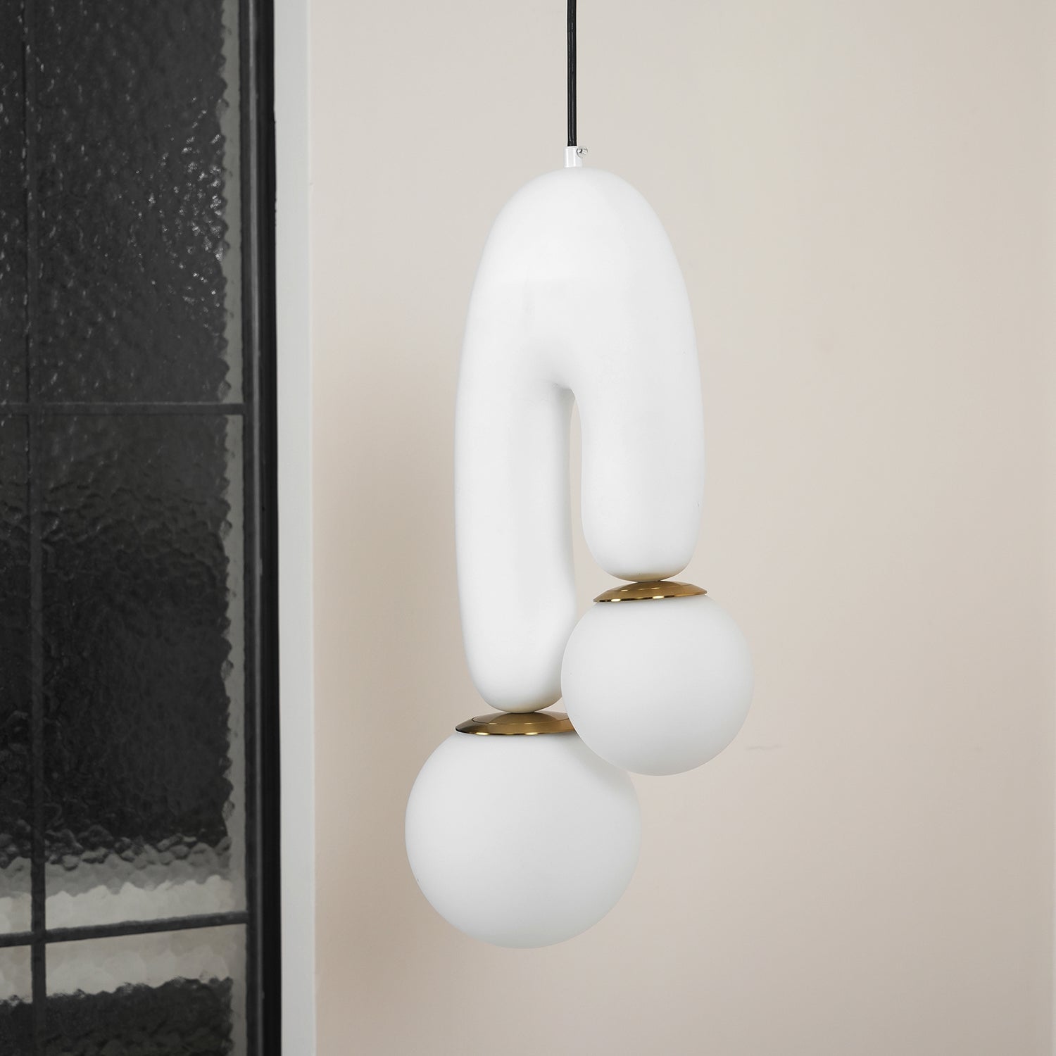Oo Pendant Light Smooth Sculptural Organic - Letslighting