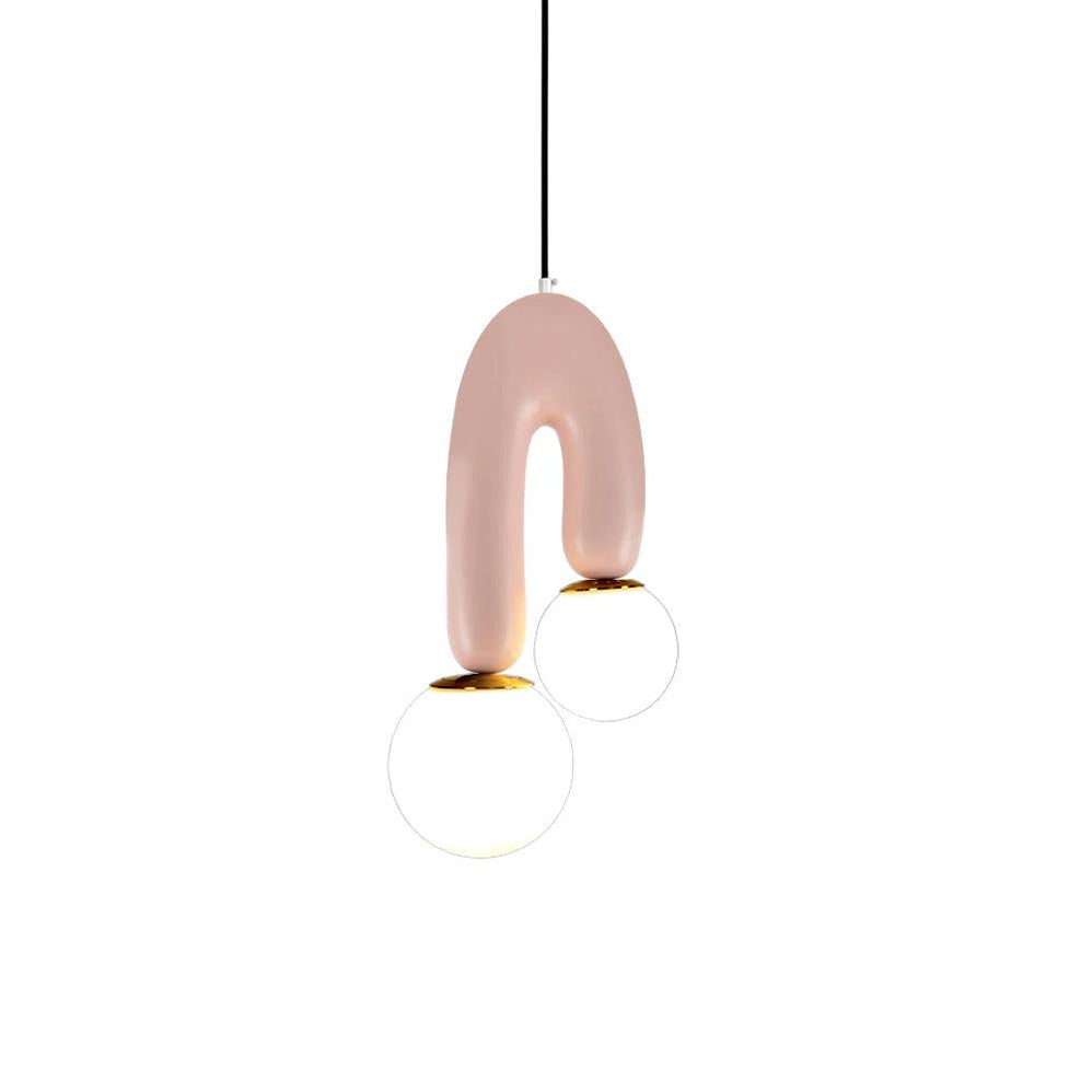 Oo Pendant Light Smooth Sculptural Organic - Letslighting