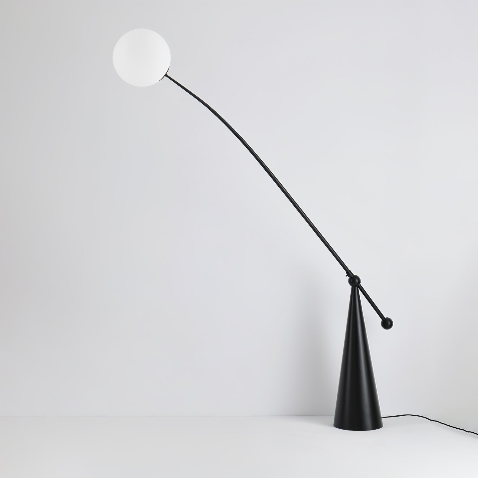 Opal Arc Floor Lamp - Blowlighting