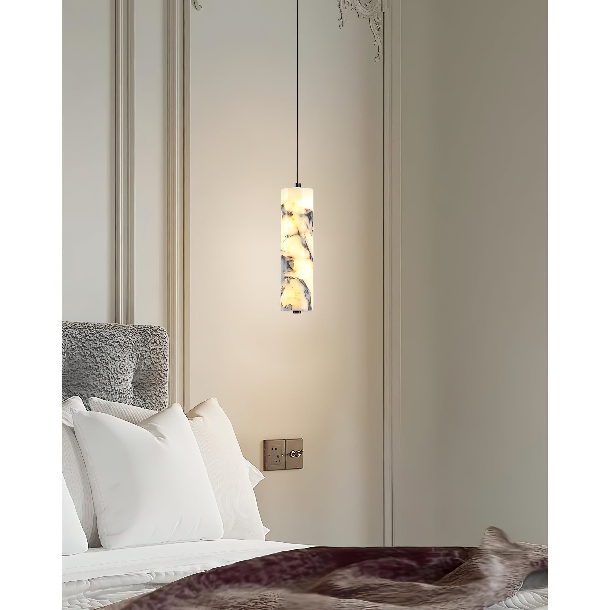Sysilan Modern Minimalist Marble Pendant Lamp - Lamp Copper