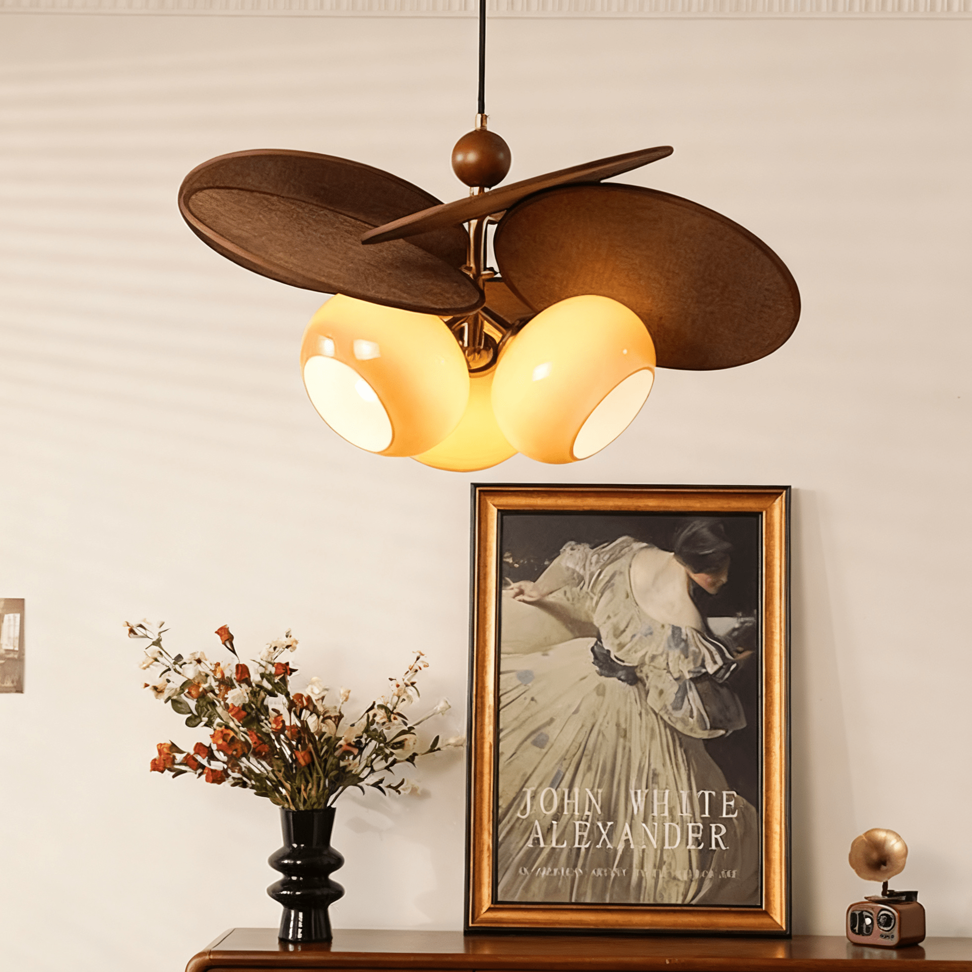 Orabel Lustre Élégant Moderne Ember