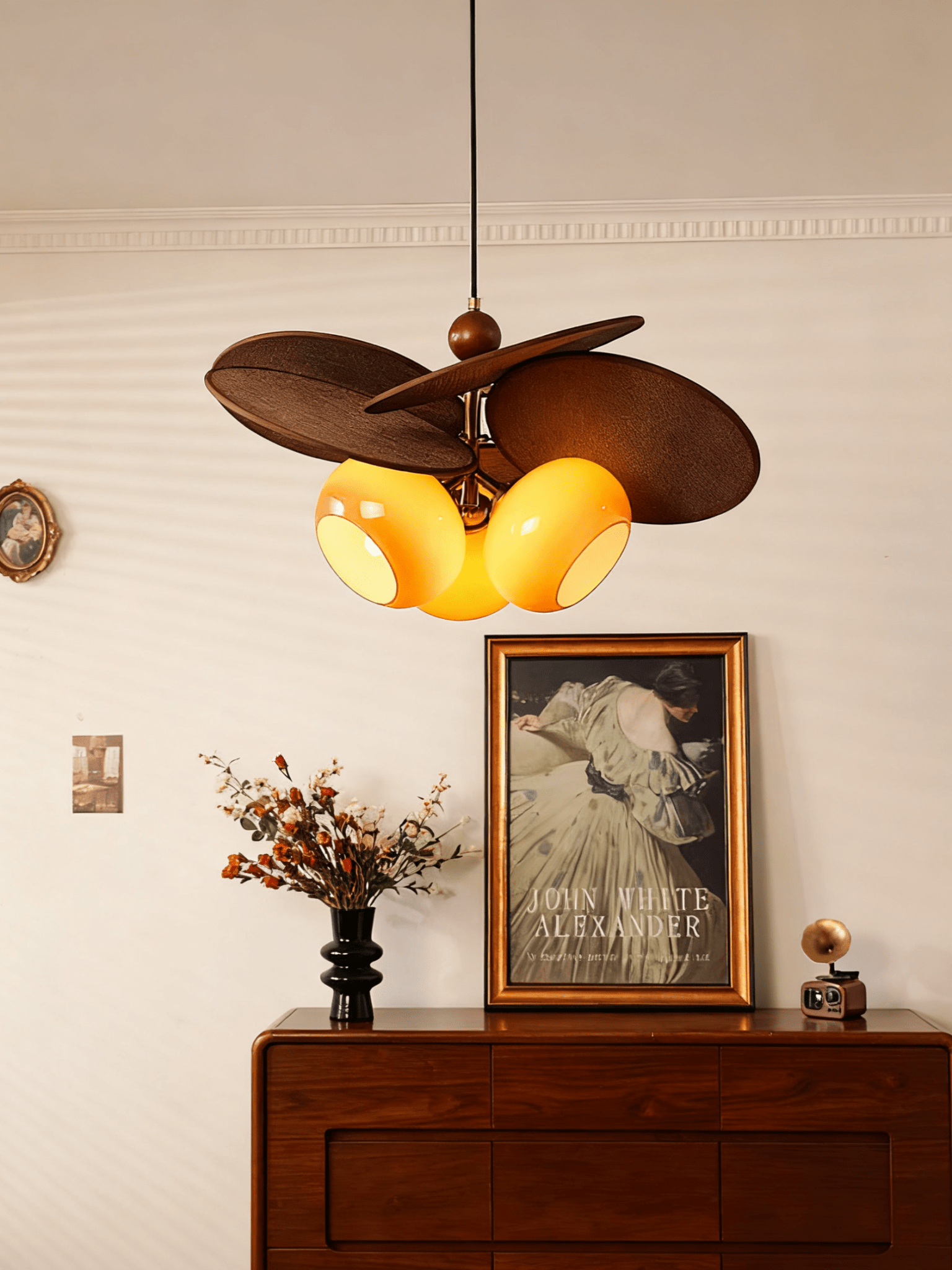 Orabel Lustre Élégant Moderne Ember