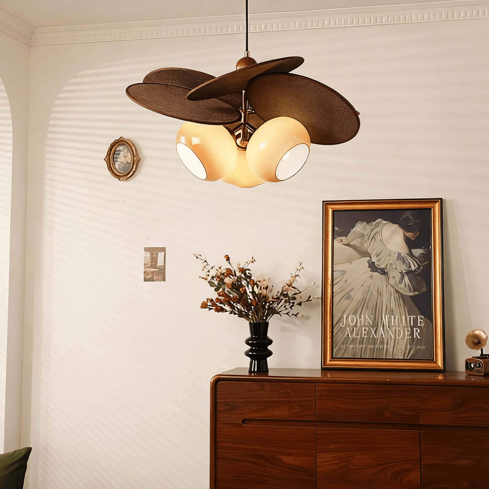 Orabel Lustre Élégant Moderne Ember