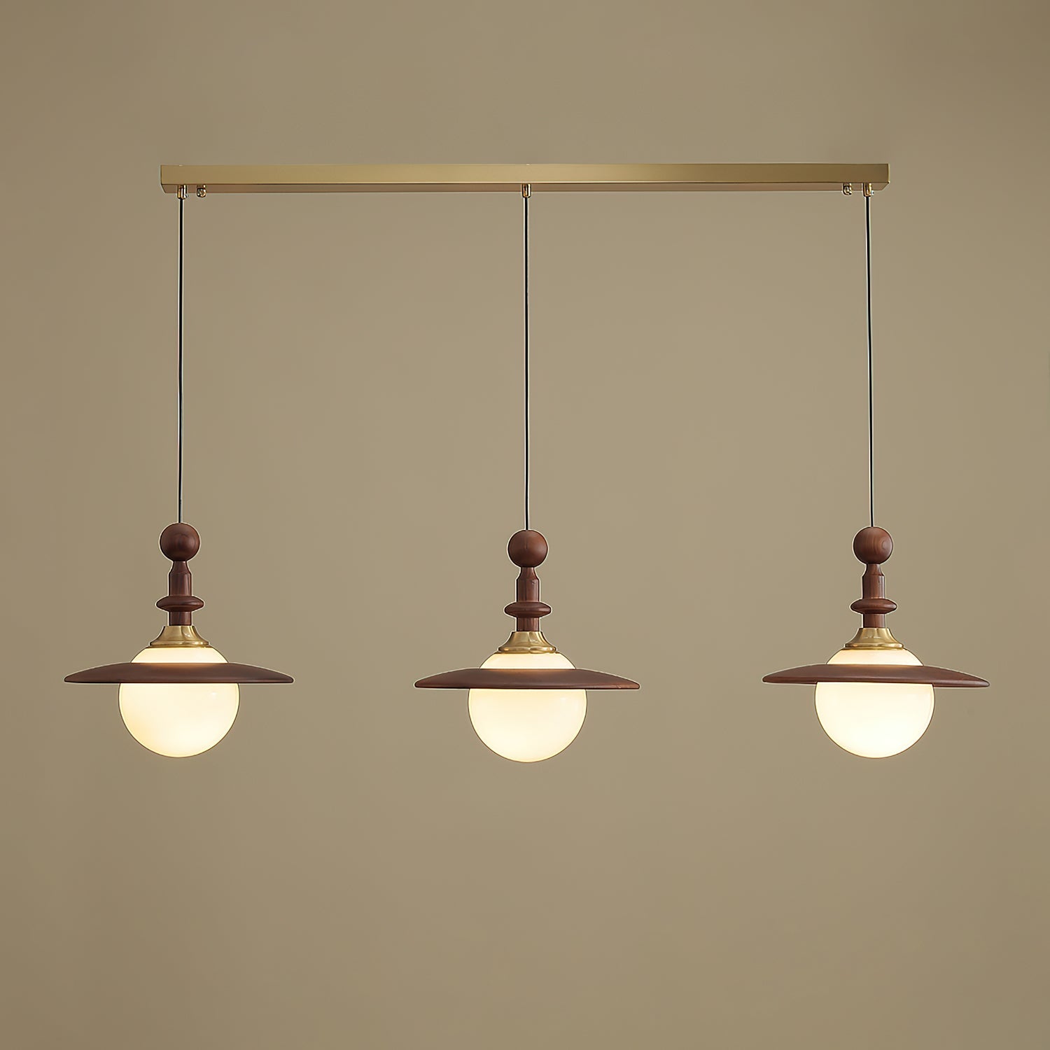 Orben Suspension Vintage Élégante en Globe