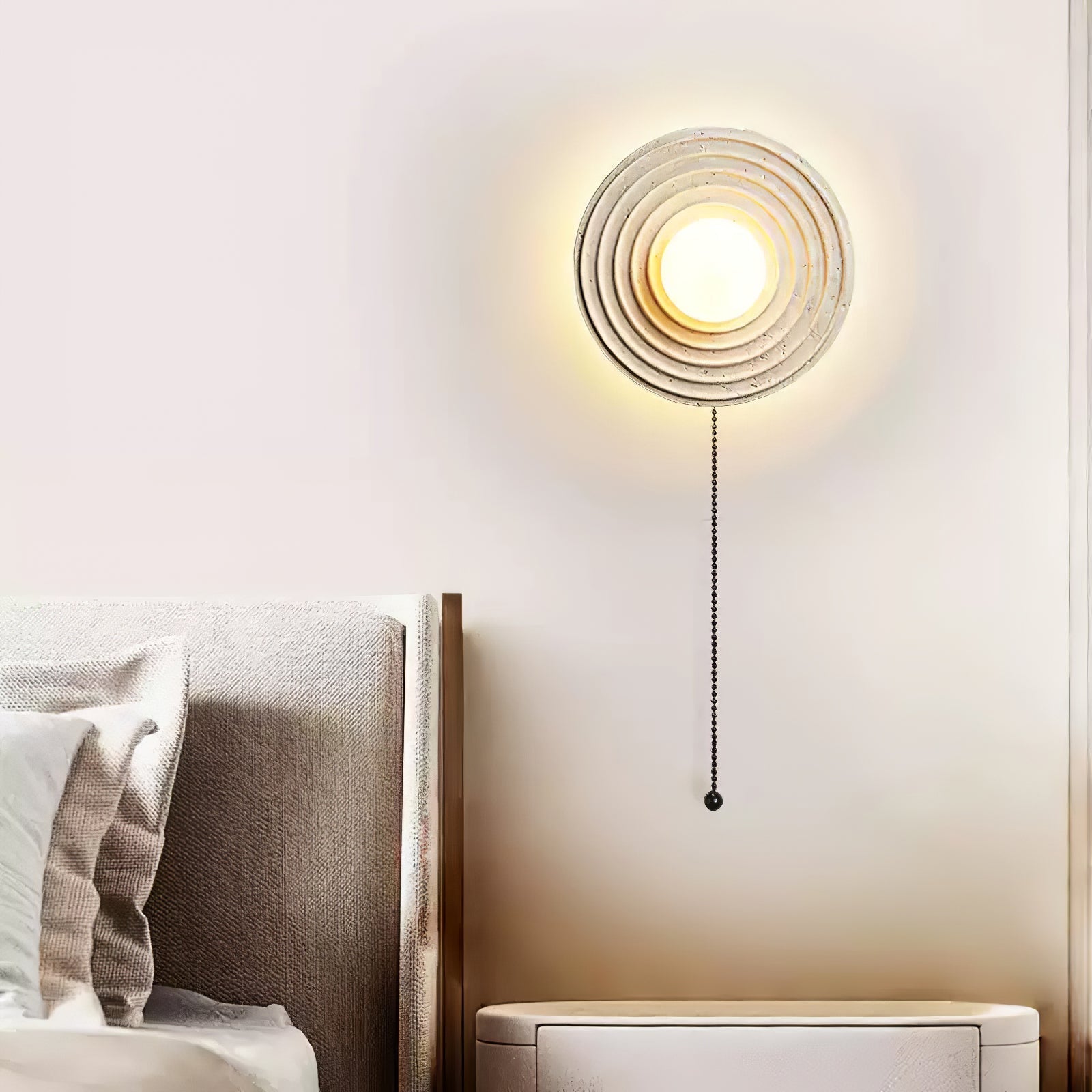 Zelirara Concentric Travertine Wall Light - Letslighting