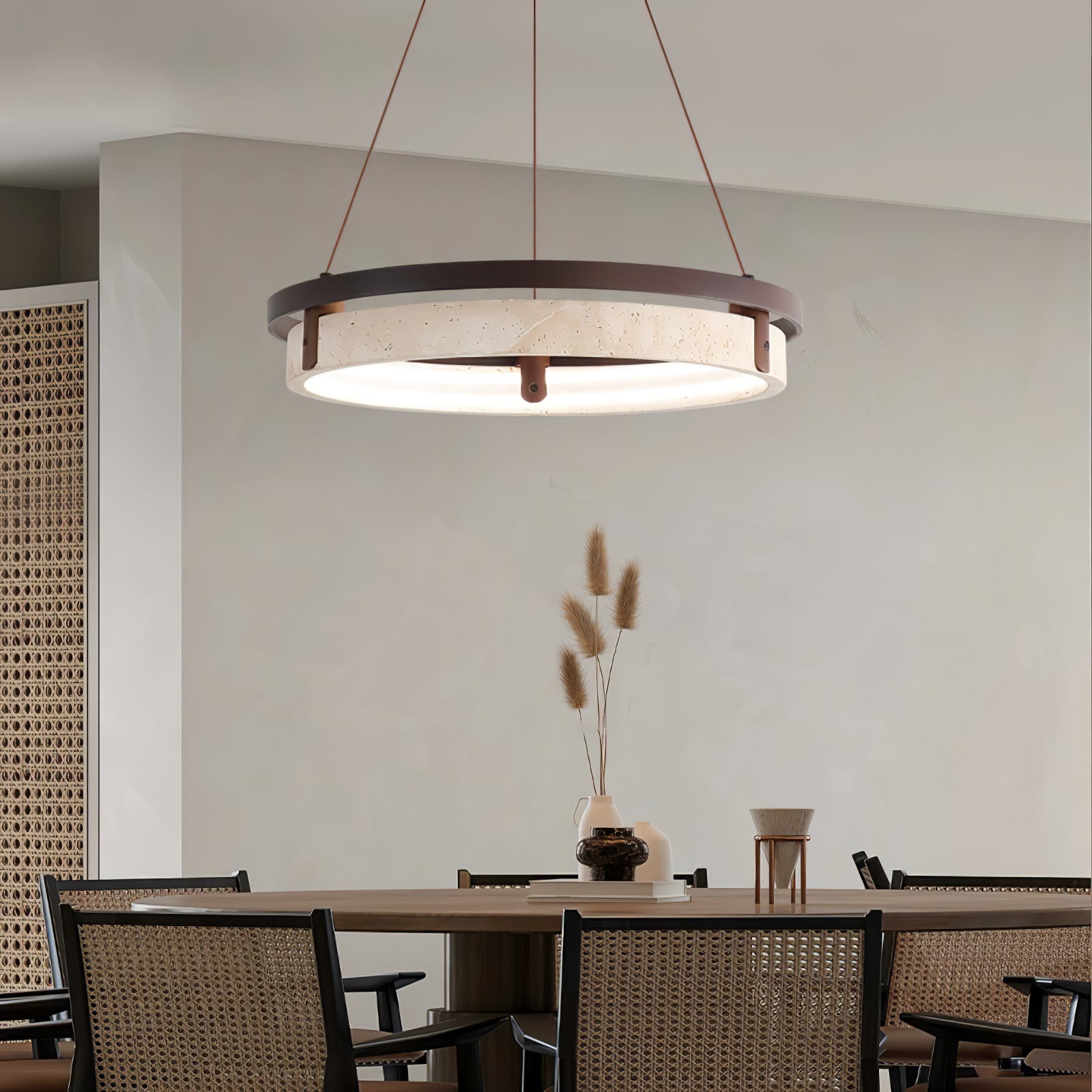 Veraearae Travertine Pendant Light - Letslighting