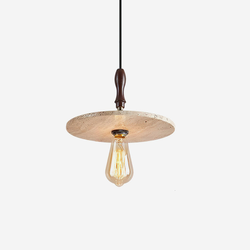 Ritta Orbit Pendant Light Travertine - Letslighting