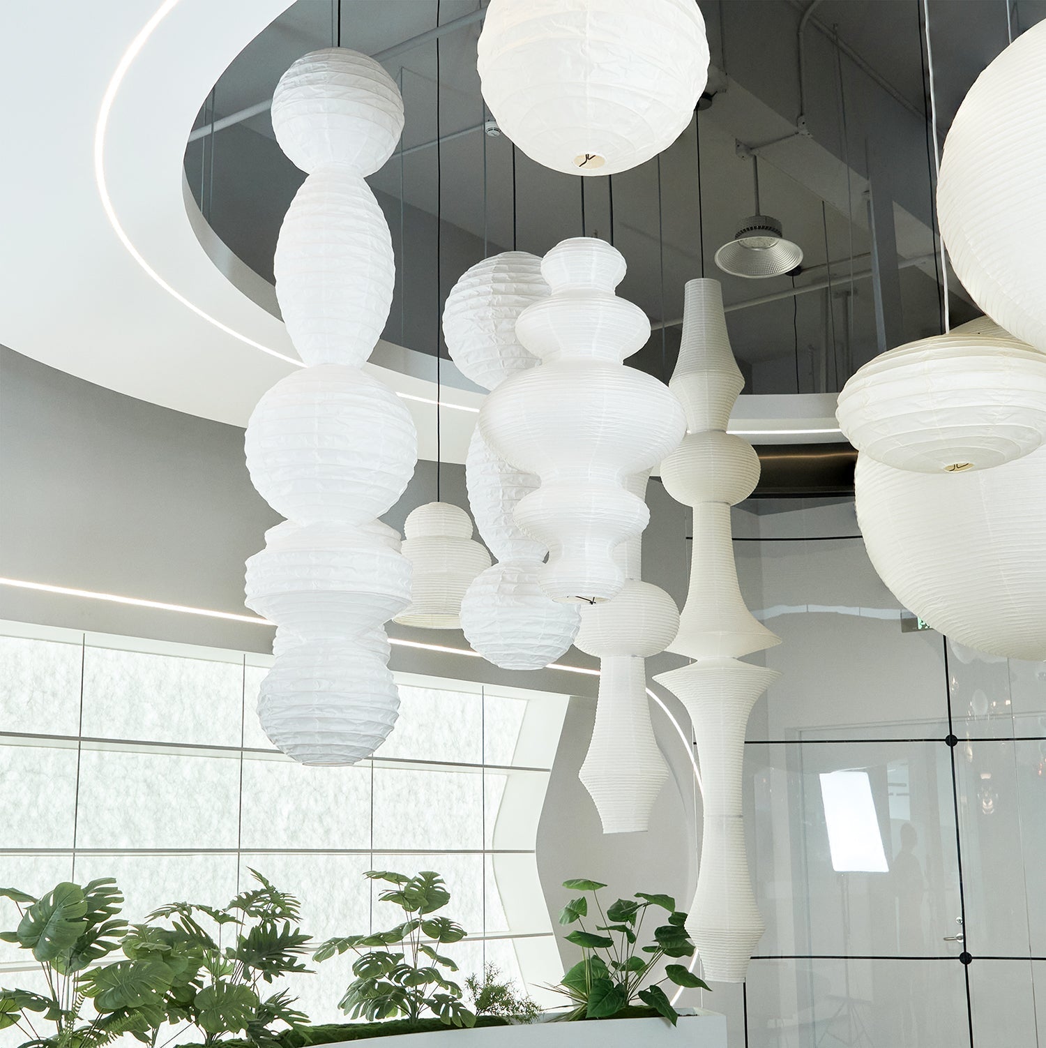 Ori Lantern Series Pendant Lamp - Blowlighting