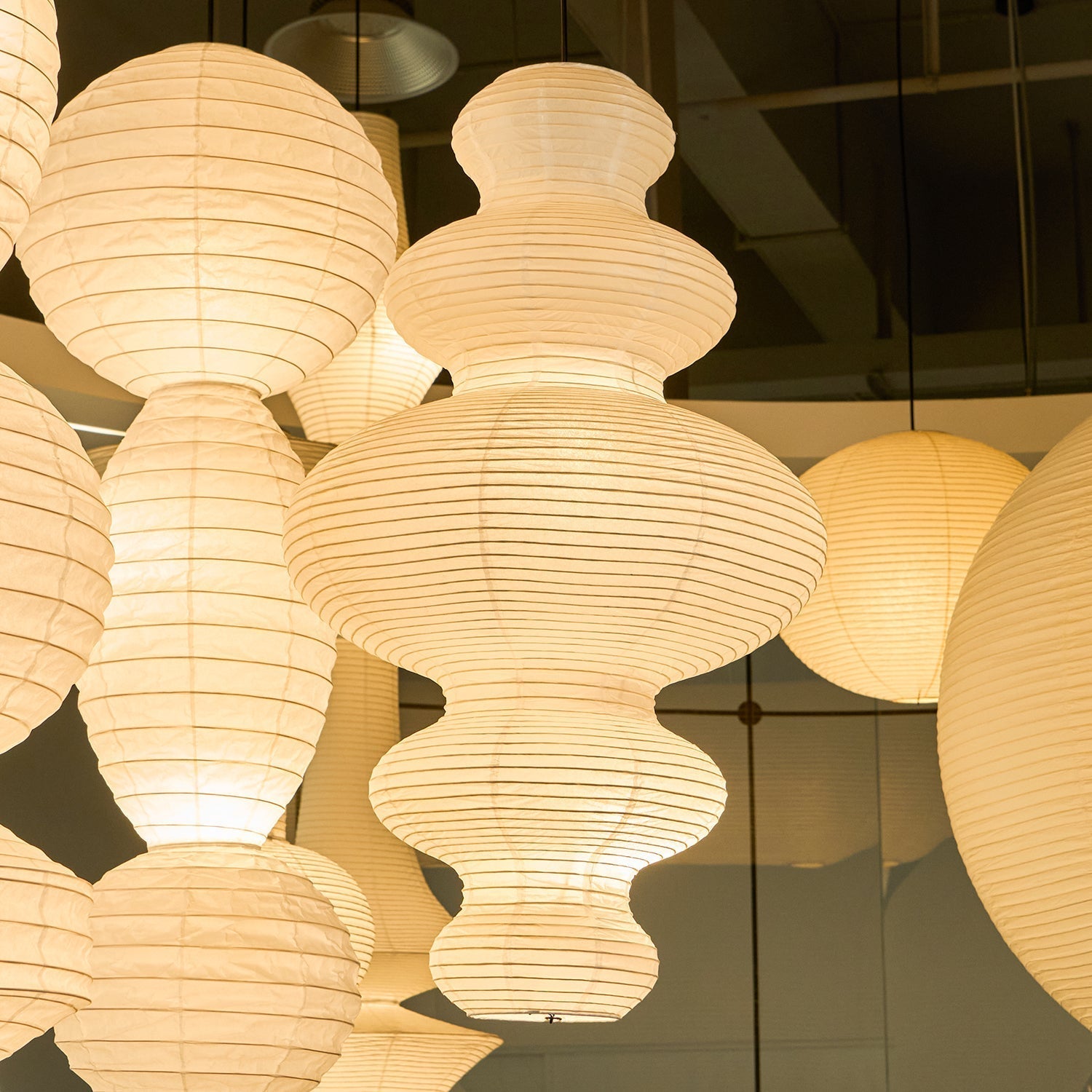 Ori Lantern Series Pendant Lamp - Blowlighting