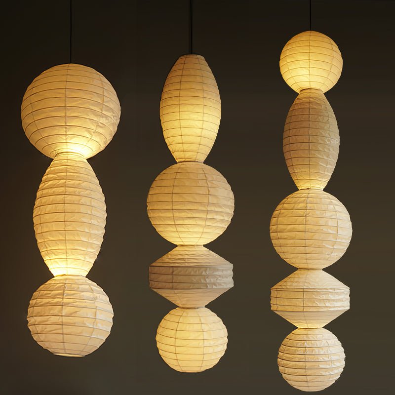 Ori Lantern Series Swag Pendant Lamp - Blowlighting