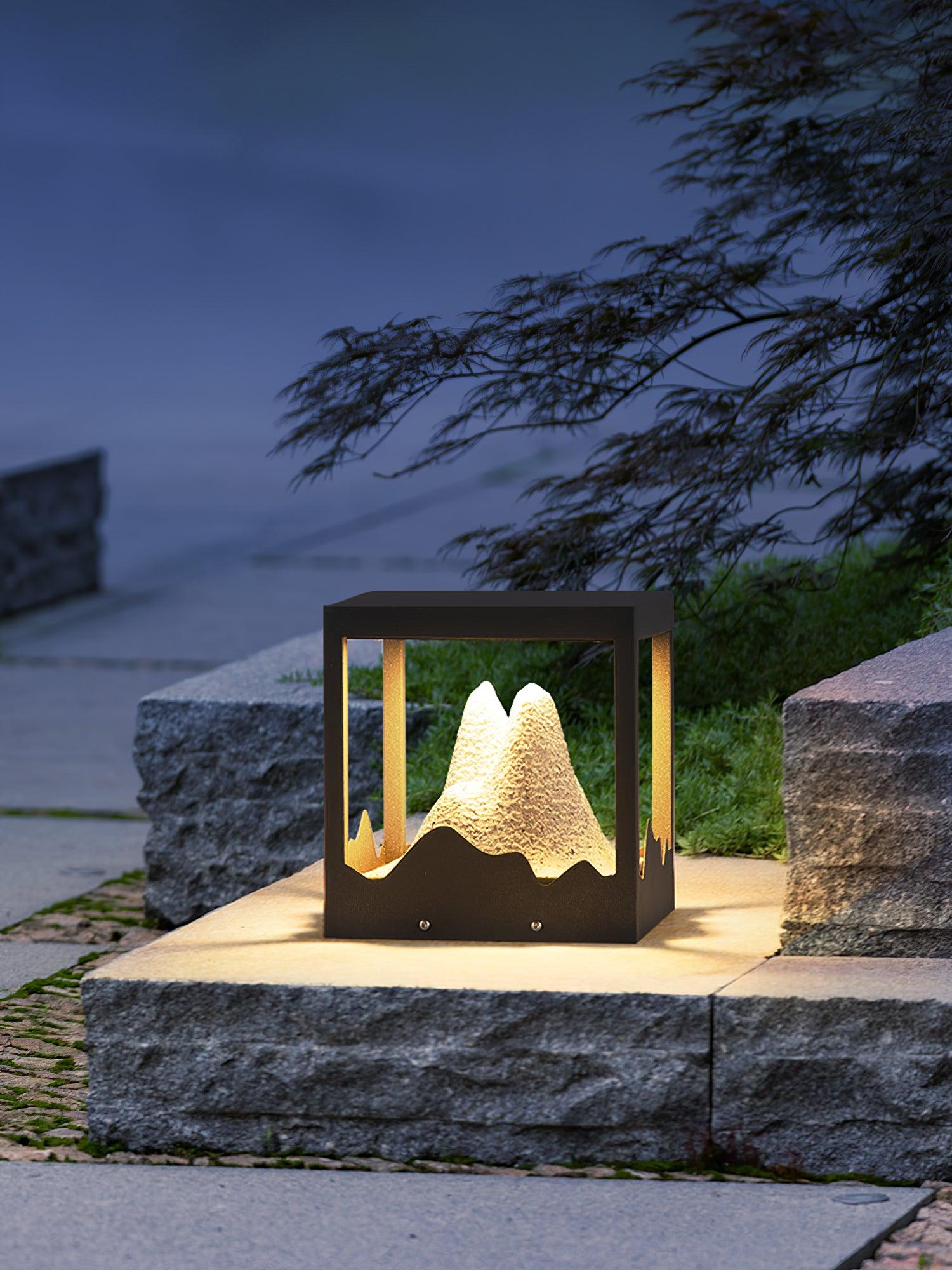 Summit Rustic Resin Outdoor Light - Blowlighting