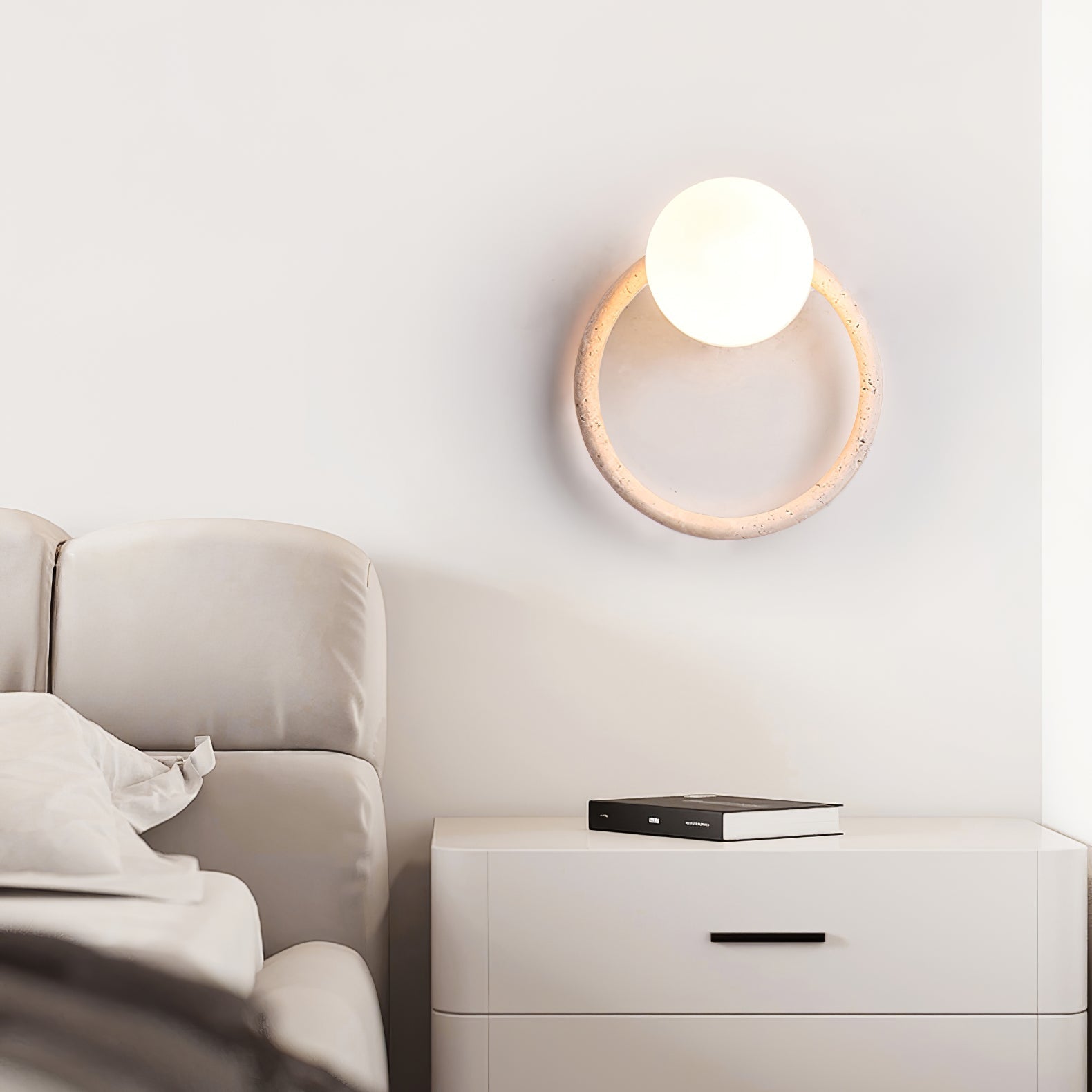 Idoryra Travertine Wall Light - Letslighting